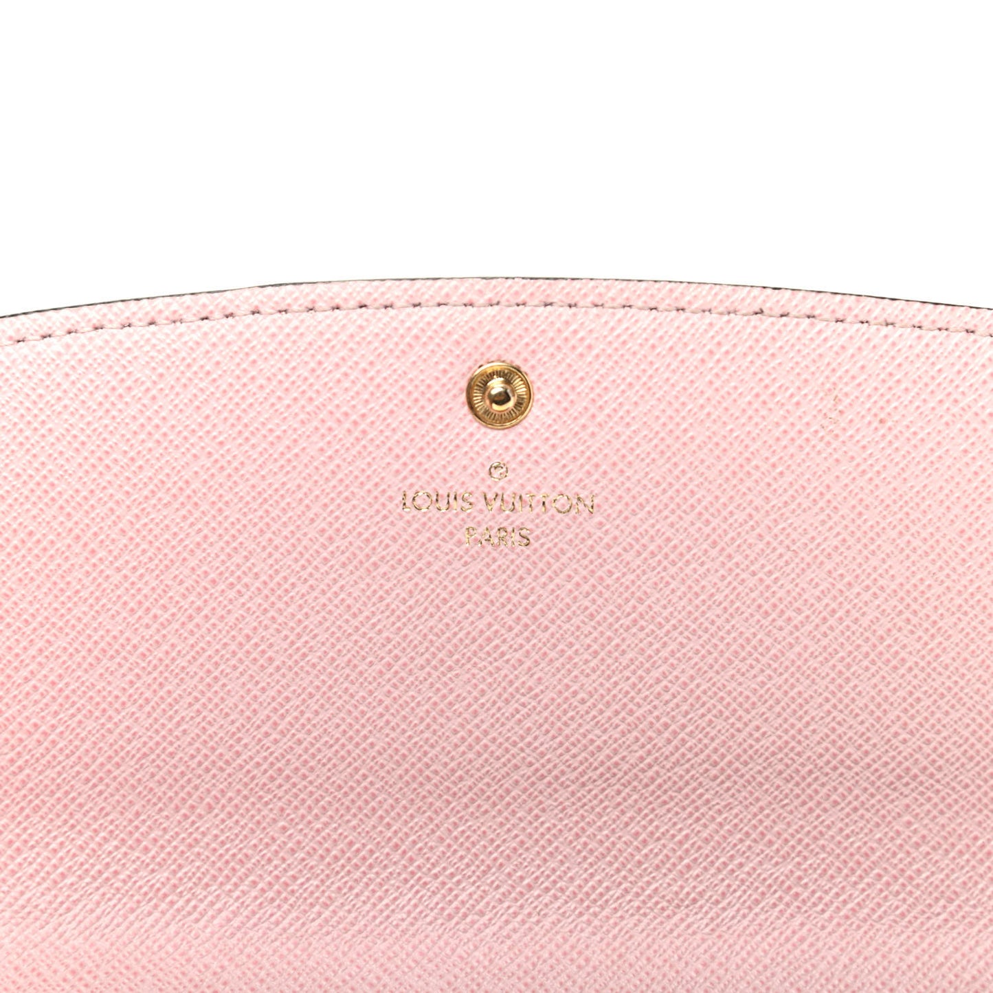 Monogram Emilie Wallet Rose Ballerine
