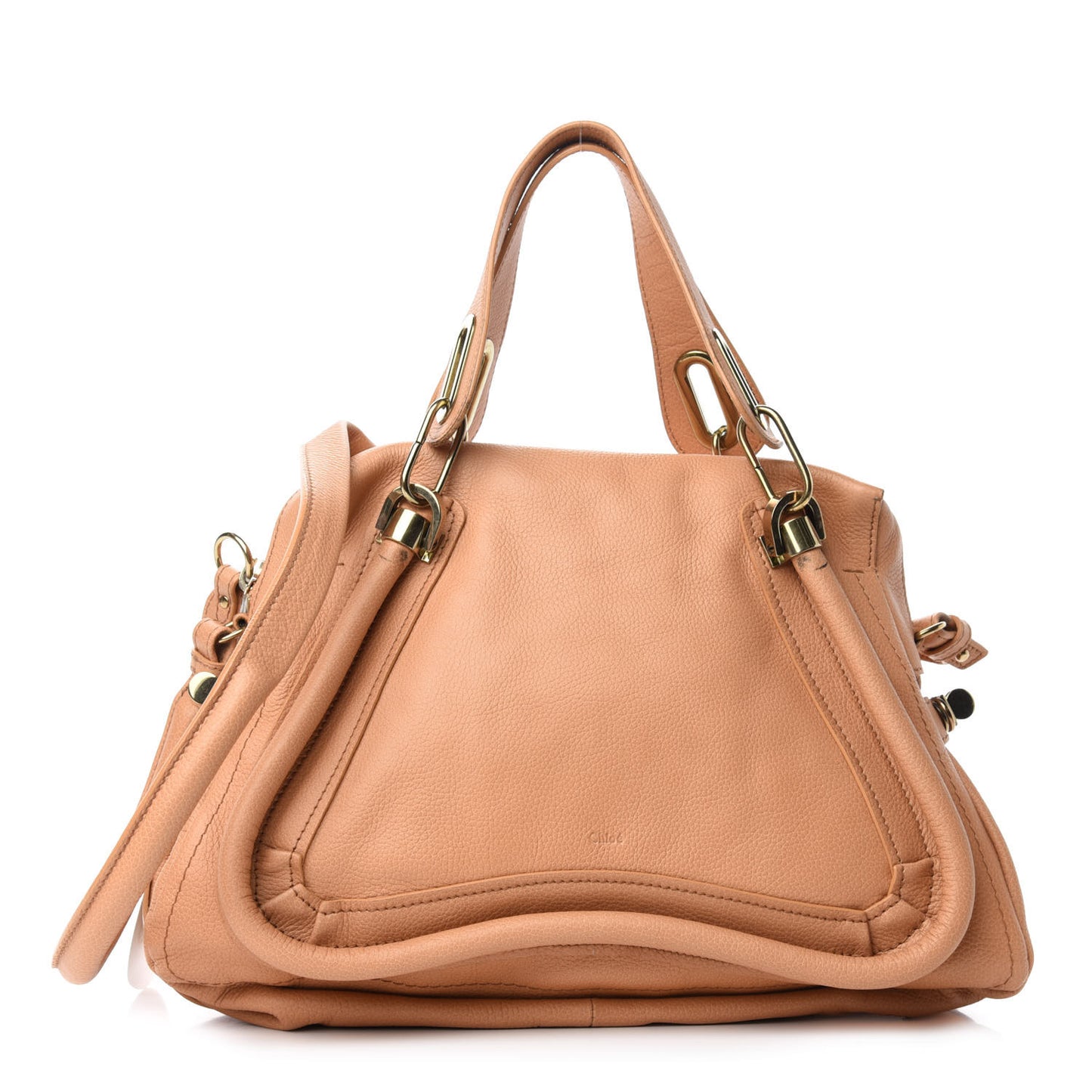 Calfskin Medium Paraty Rose Milk