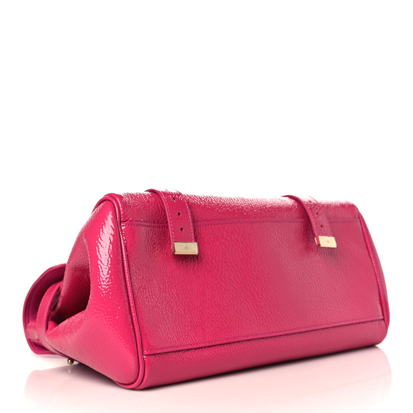 Spongy Patent Small Alexa Pink