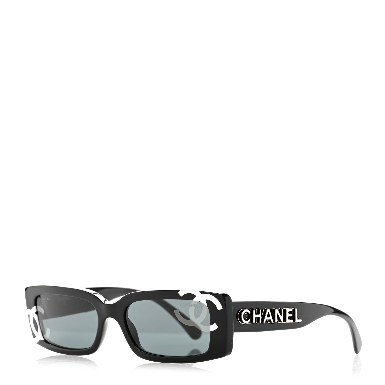CHANEL Chanel Acetate CC Sunglasses 71473 Black 1204943 – FASHIONPHILE