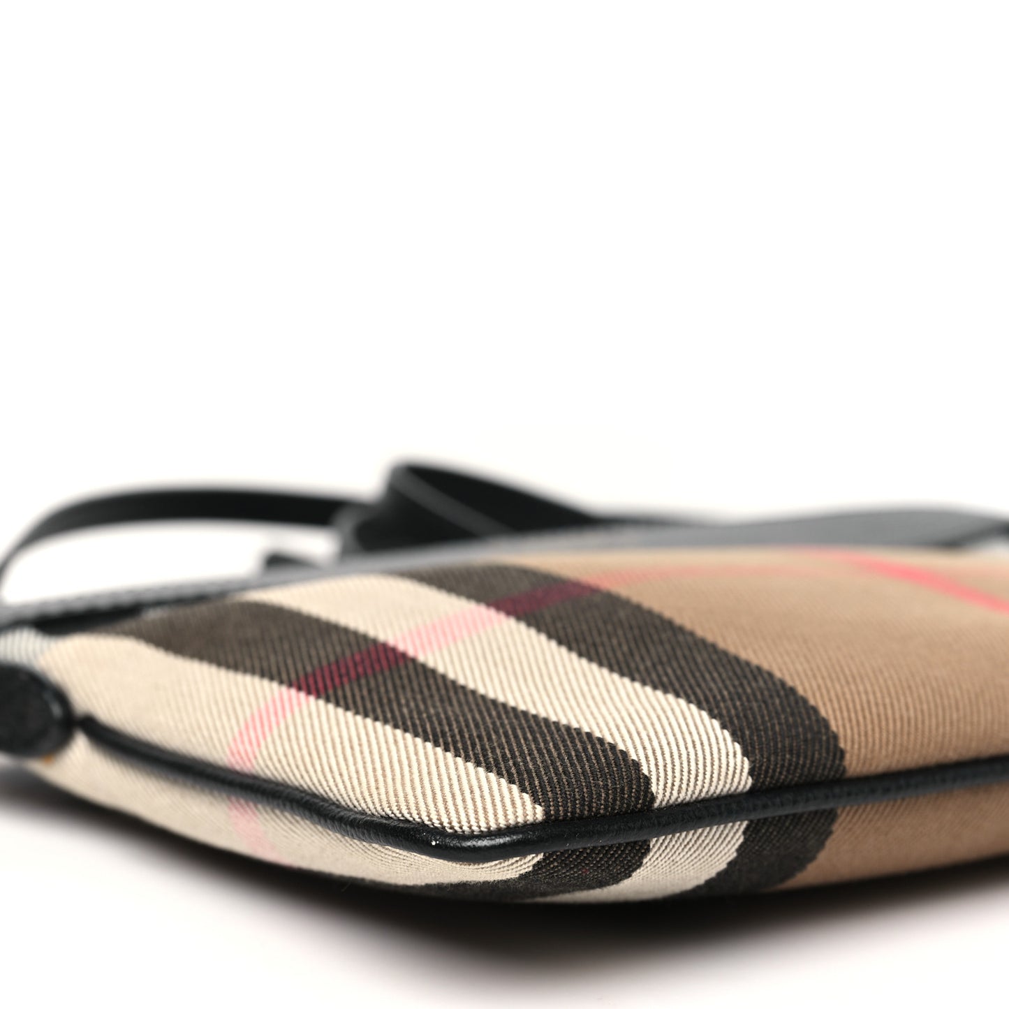House Check Derby Peyton Crossbody Clutch Bag Black