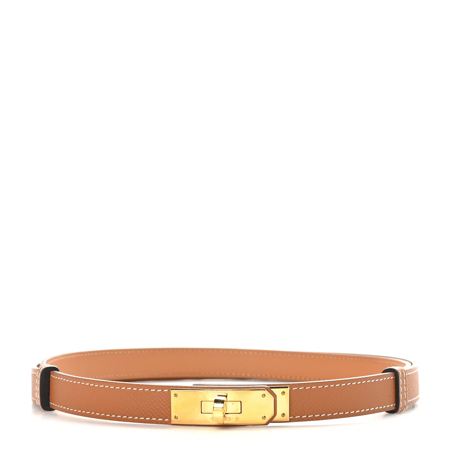 Epsom Kelly Belt Gold