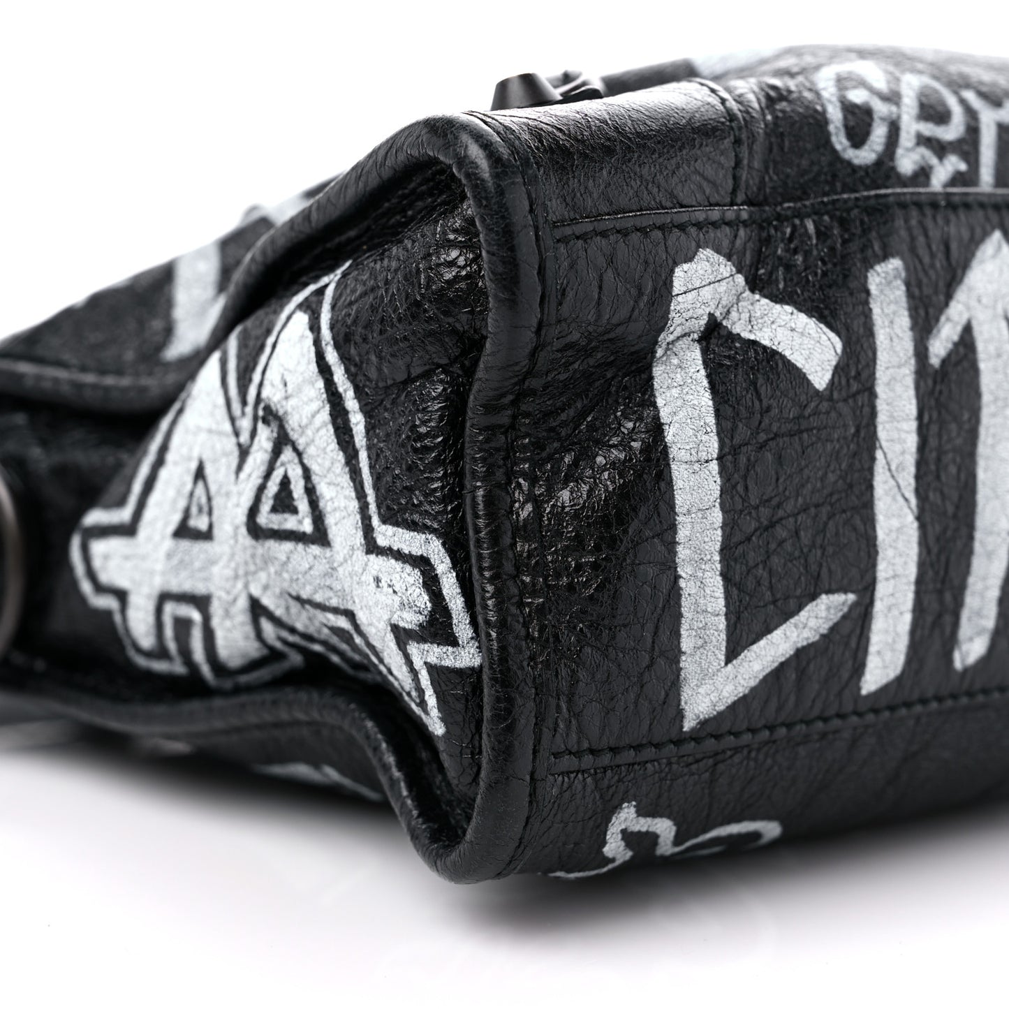 Agneau Classic Hardware Graffiti All Over S City Black