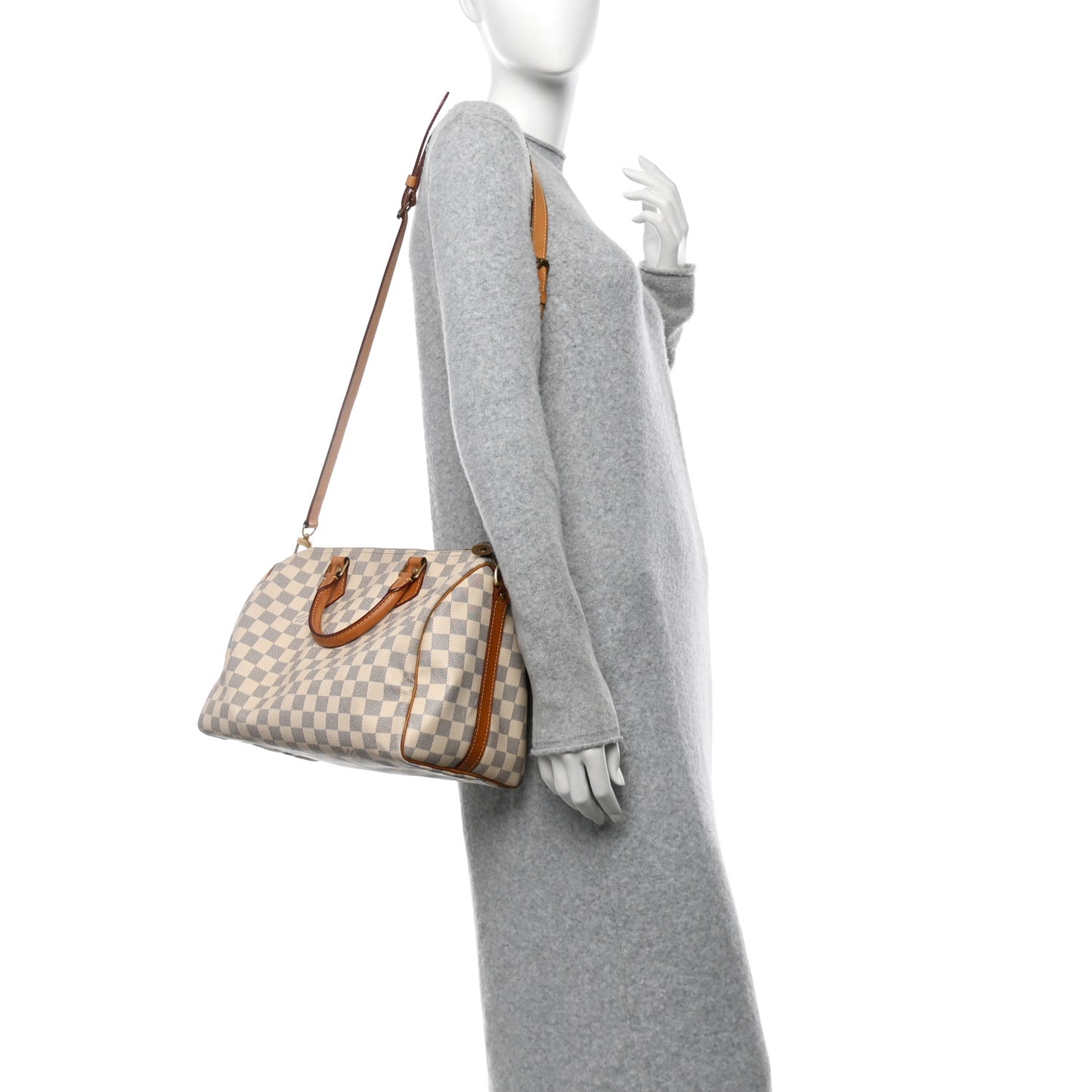Damier Azur Speedy Bandouliere 30