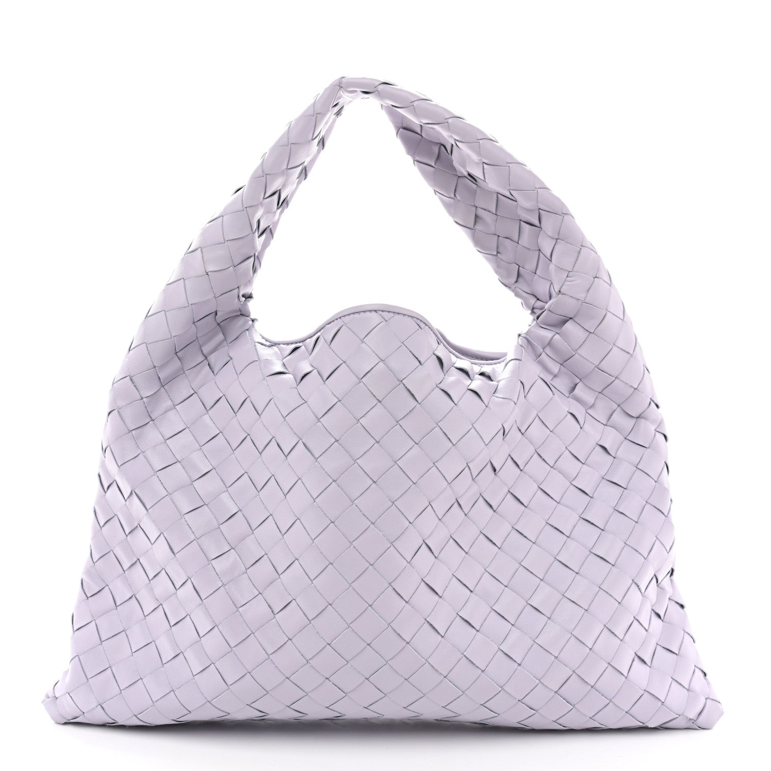 Bottega Veneta Calfskin Intrecciato Small Hop Oyster Lilac 1838320