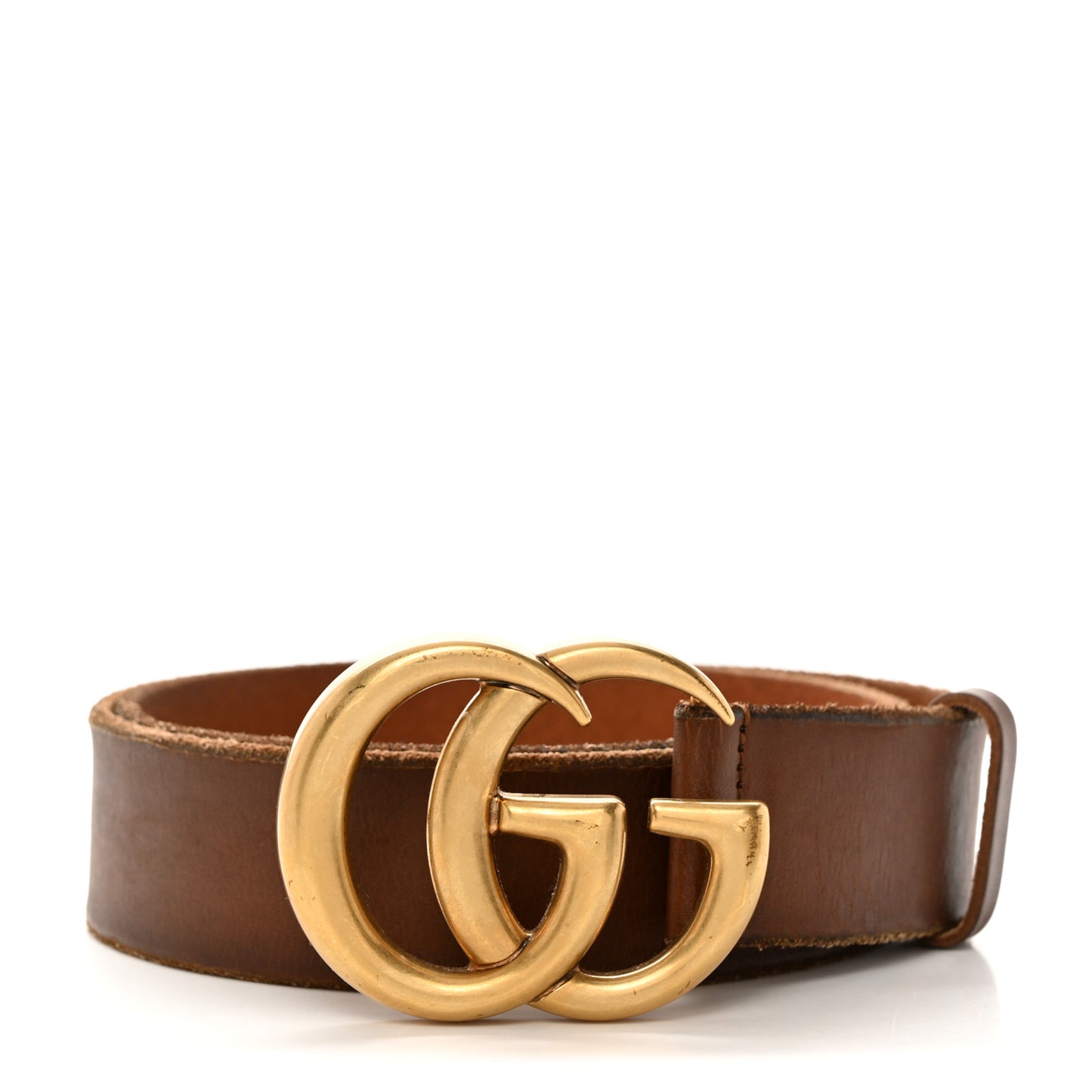 Faded Calfskin Double G 40mm Belt 80 32 Cuir