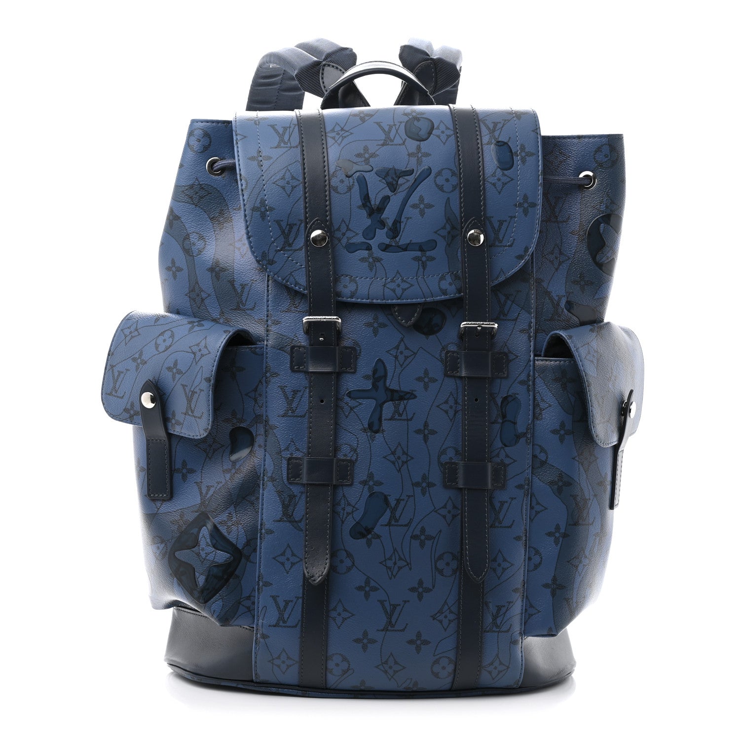 louis vuitton christopher mm backpack Louis Vuitton Monogram Aquagarden Christopher MM Backpack Abyss Blue 1737485 – FASHIONPHILE