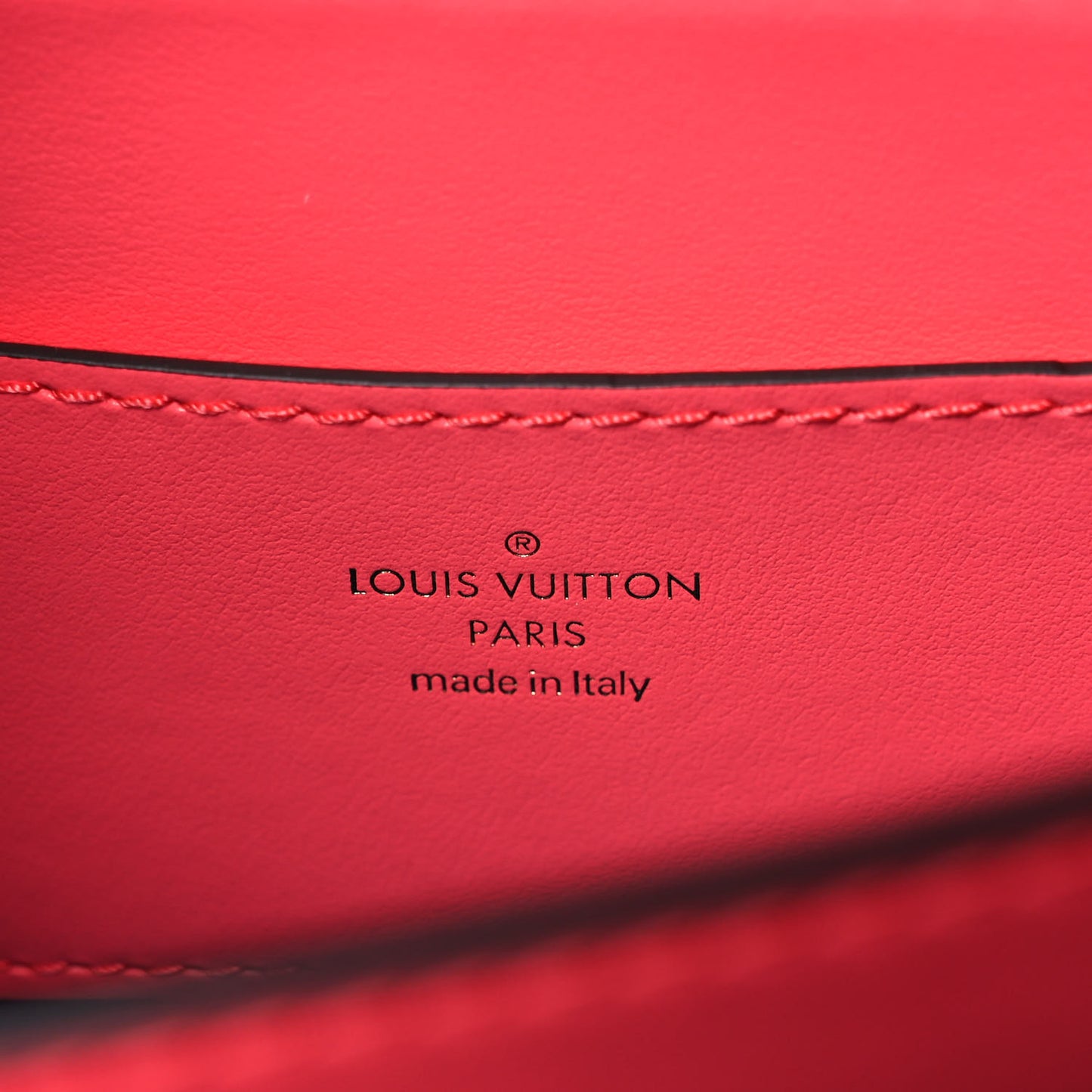 Smooth Calfskin LV Pont 9 Dahlia