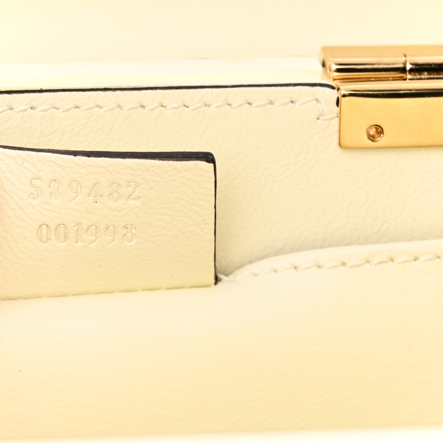 Plexiglass Mini Sylvie 1969 Top Handle Bag Ivory