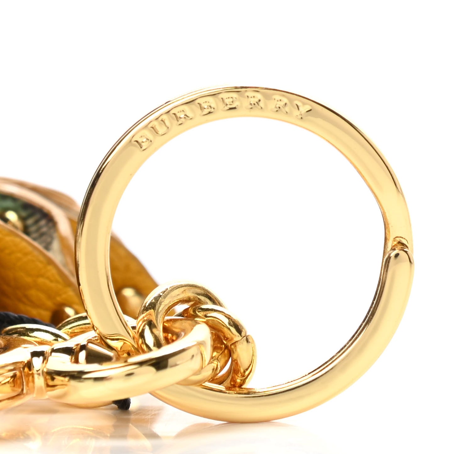 Flower Bag Charm Yellow