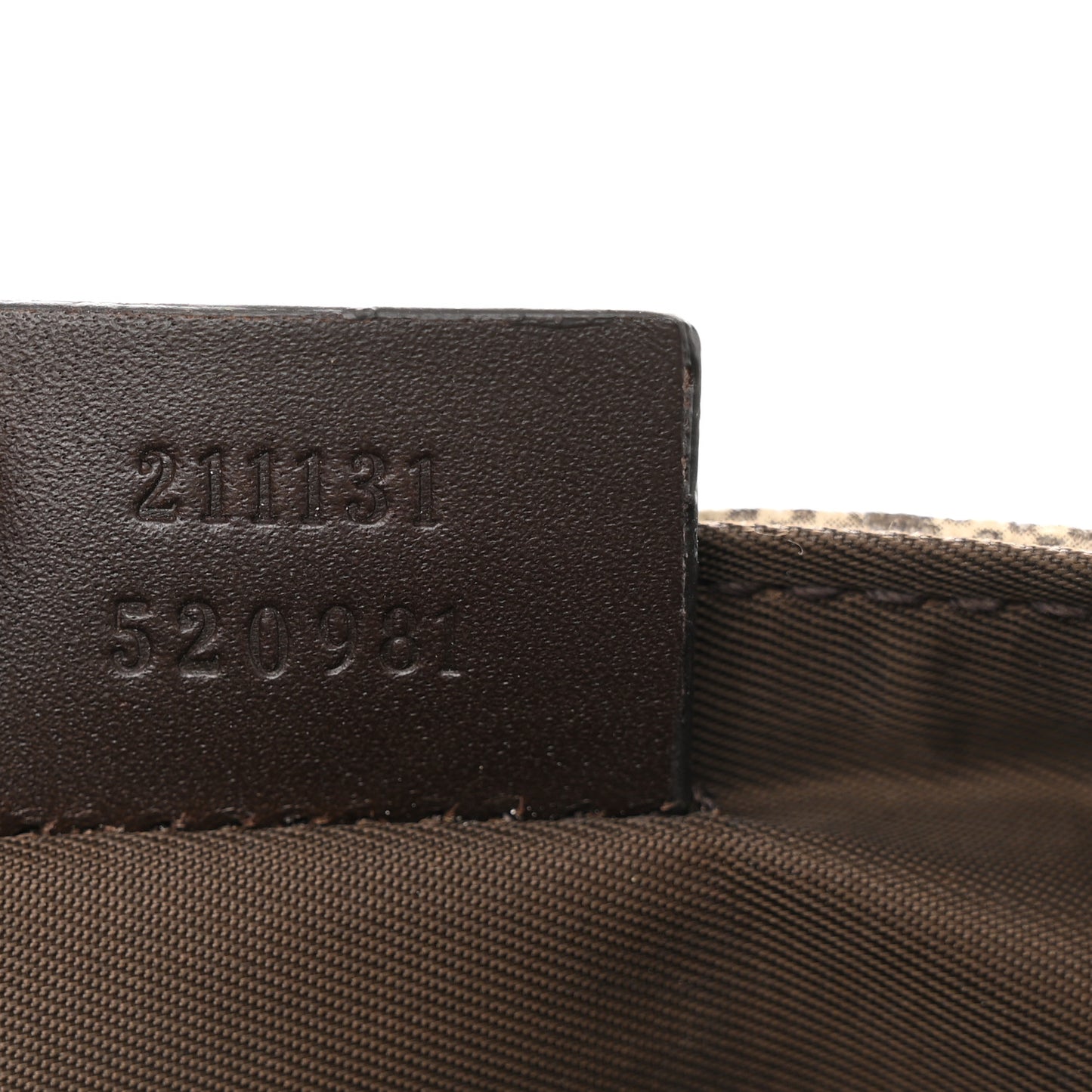 GG Plus Monogram Messenger Diaper Bag Dark Brown
