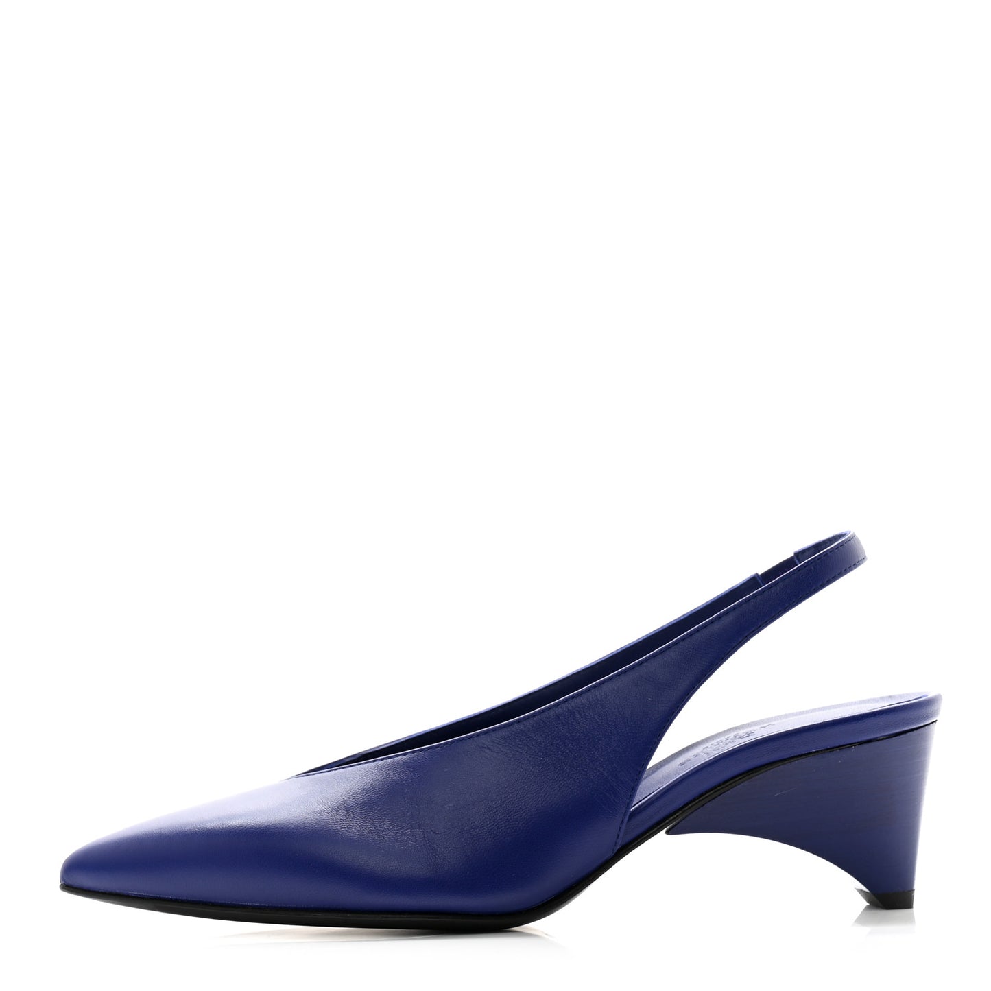 Nappa Antim 55 Slingback Pumps 36 Bleu Electrique