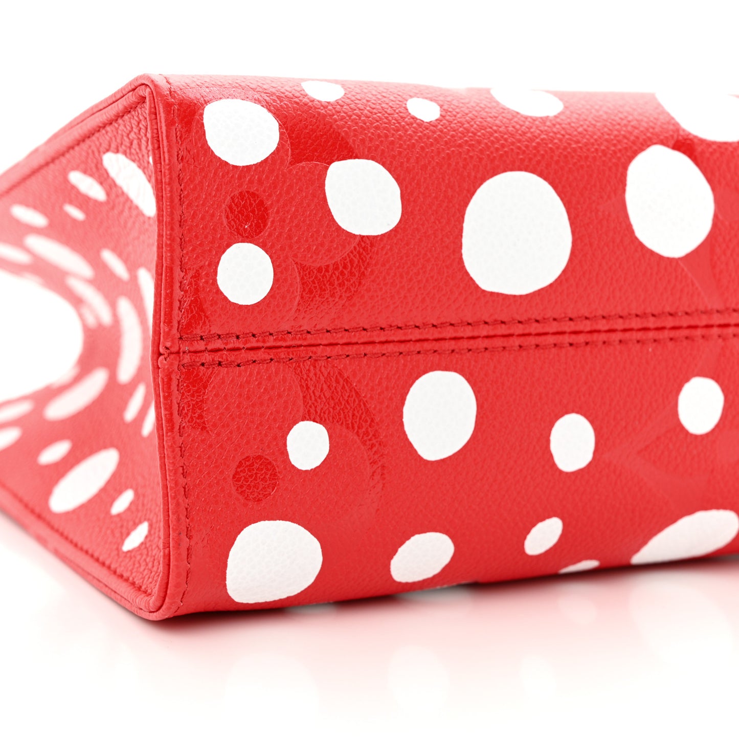 Monogram Kusama Dots Onthego PM Red White