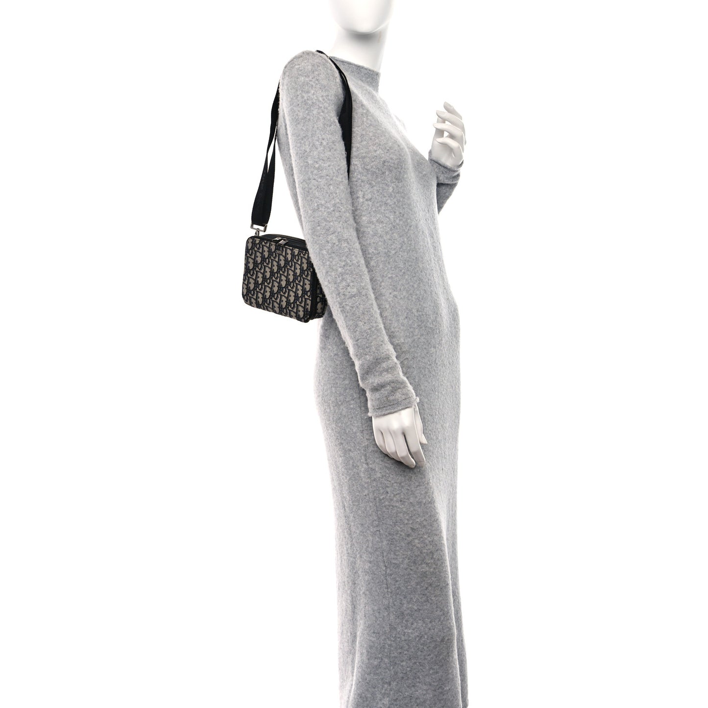 Oblique Pouch Navy Blue