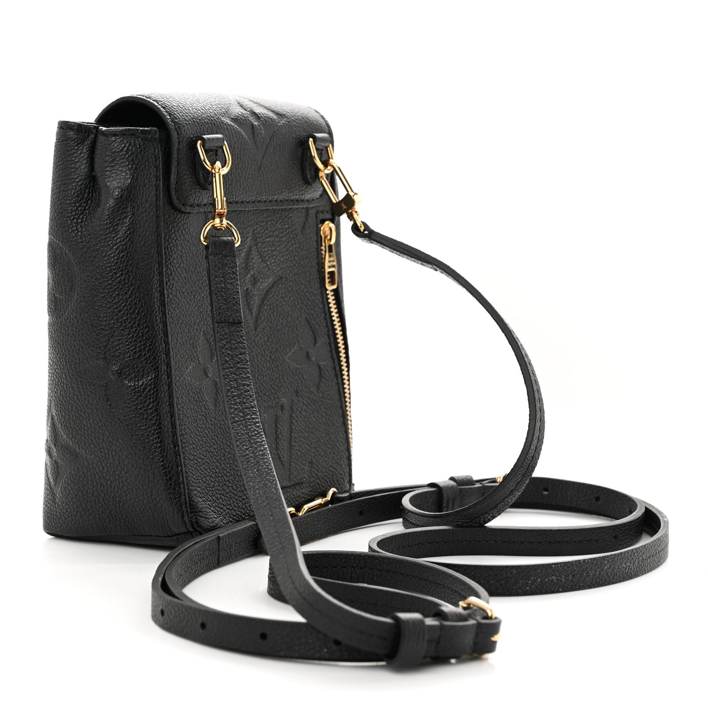 Empreinte Monogram Giant Tiny Backpack Black