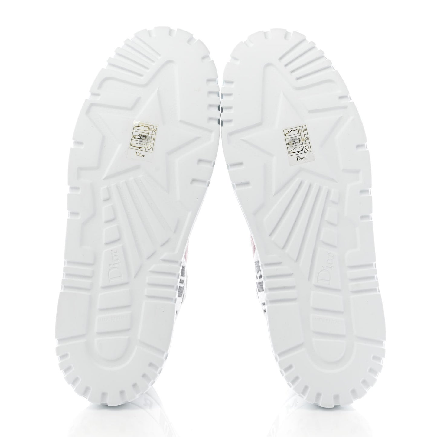 Nylon Mesh Dior Addict D Chess Dioramour Low Top Sneakers 40 White Multicolor