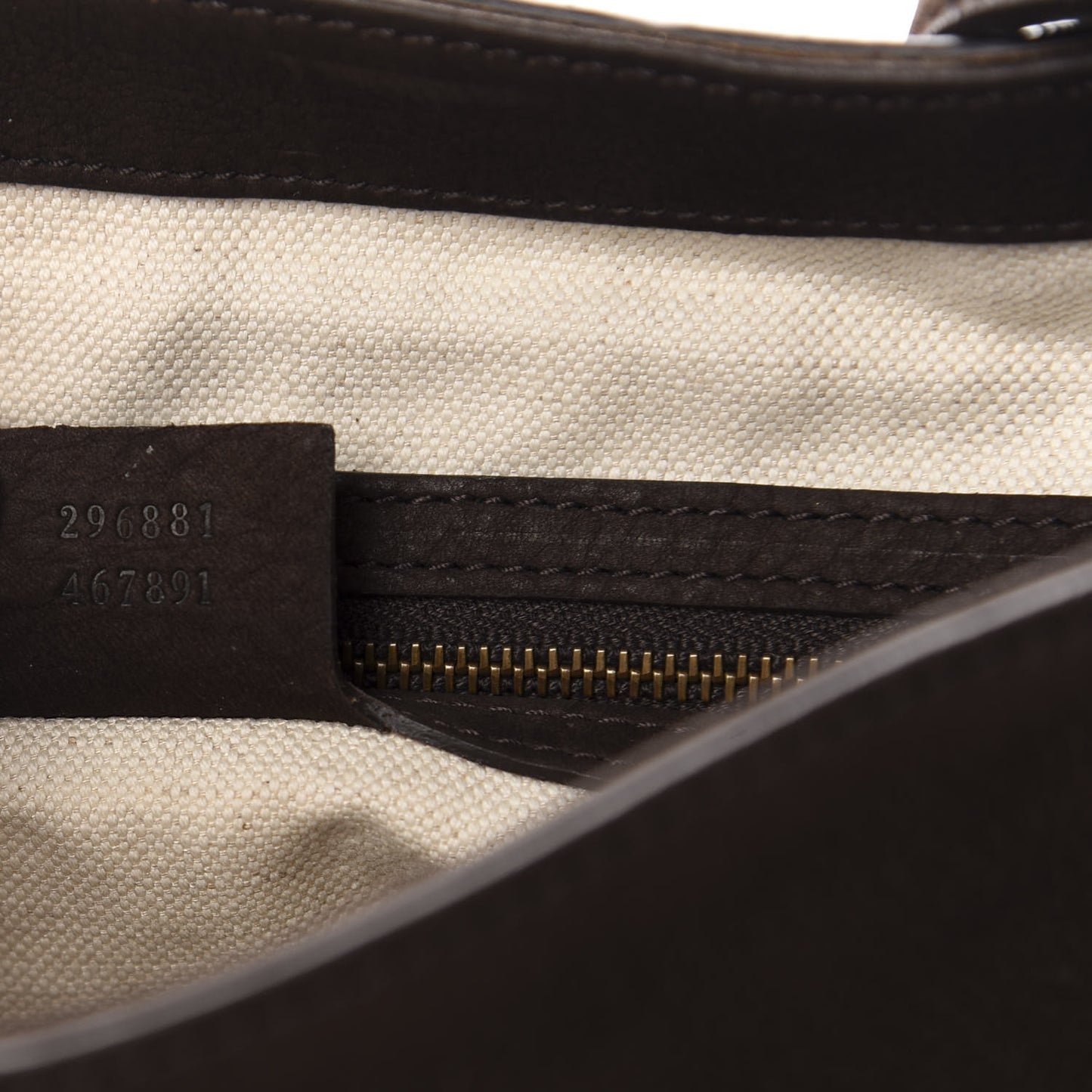 Nubuck Ribot Horse Heads Flap Bag Brown