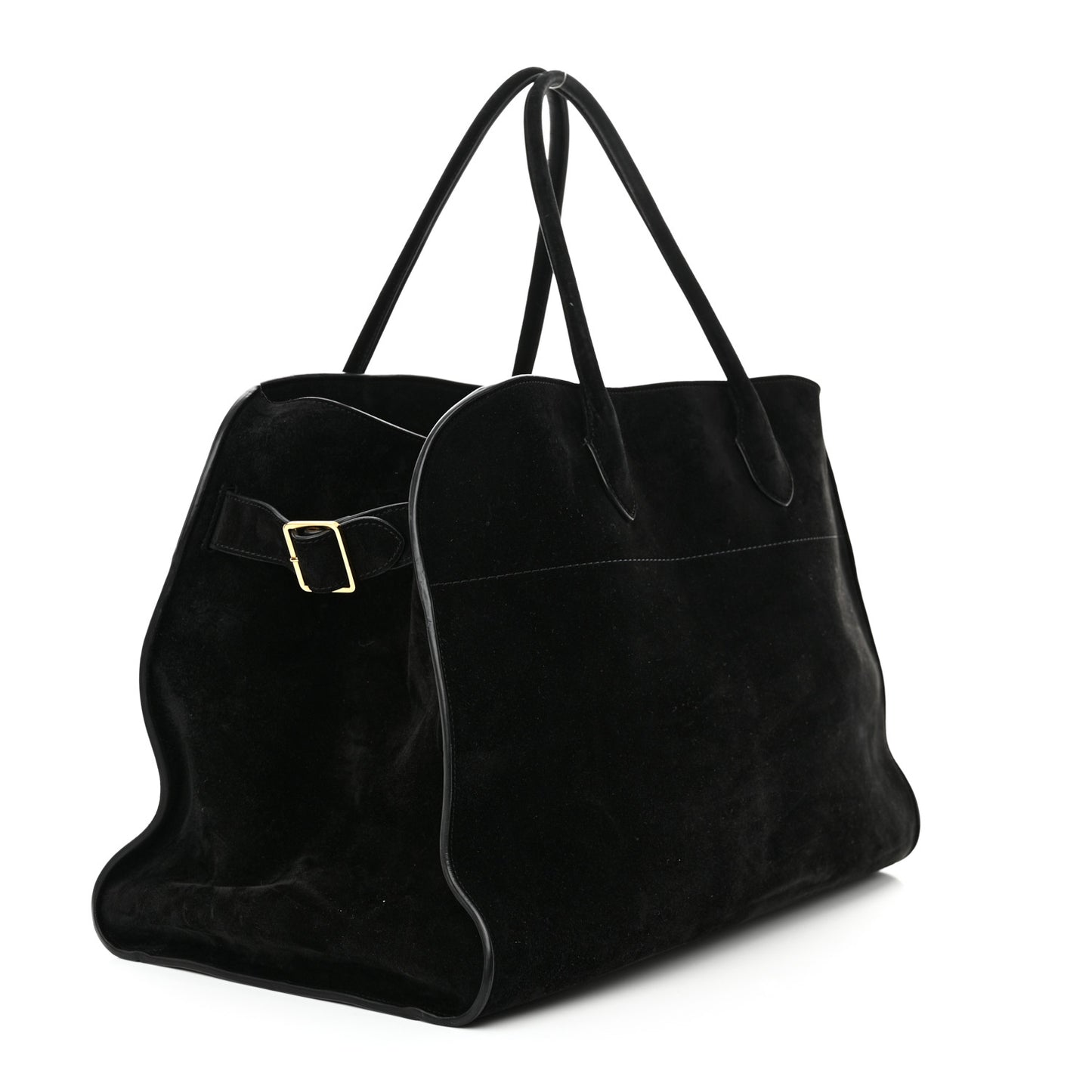 Suede Calfskin Soft Margaux 17 Black