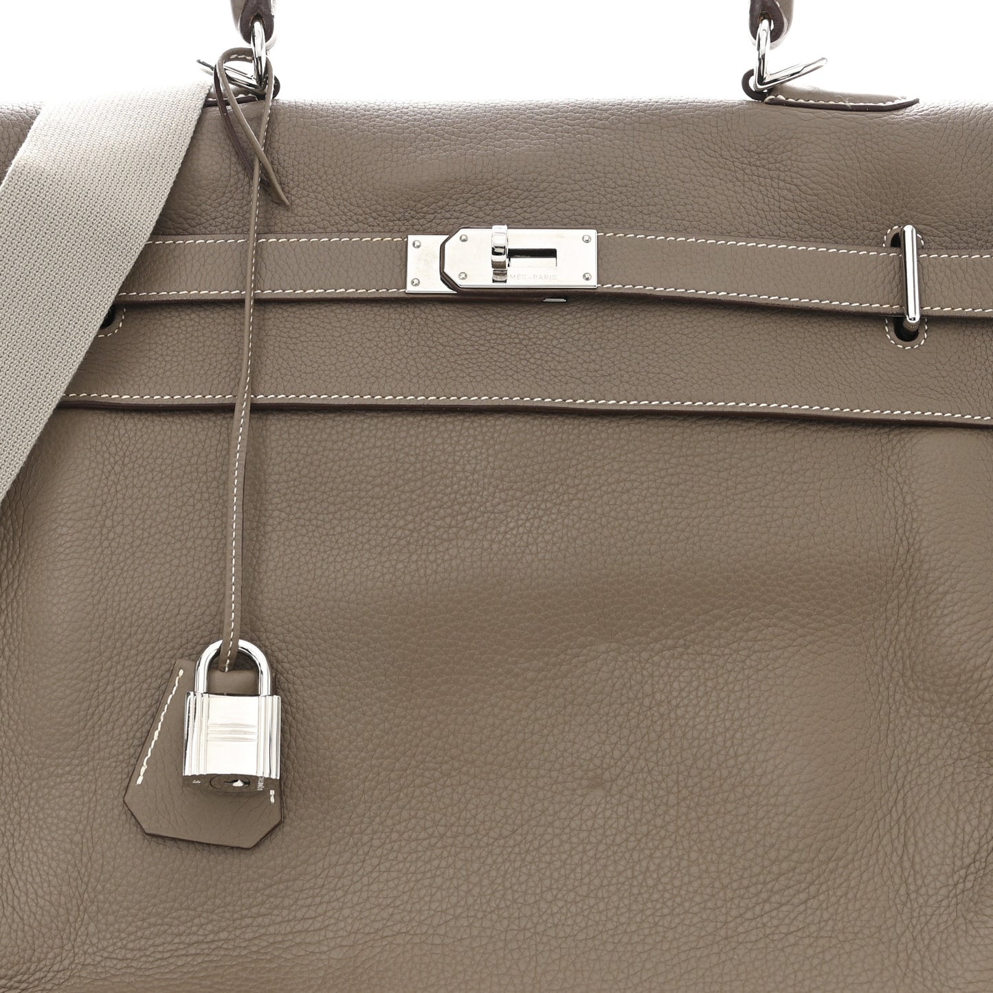 Taurillon Clemence Voyage Kelly 50 Etoupe