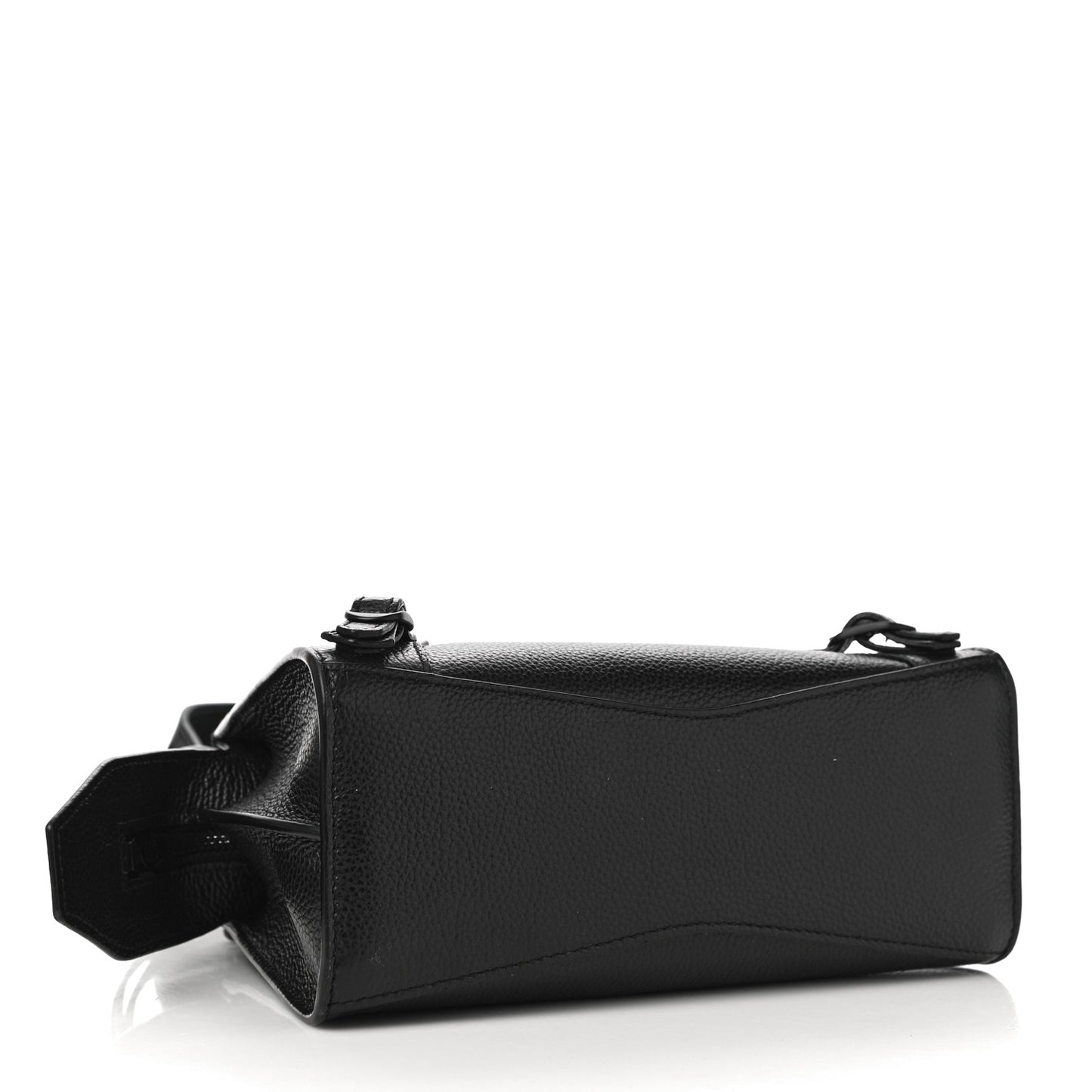 Grained Calfskin Neo Classic Black Hardware Mini City Black