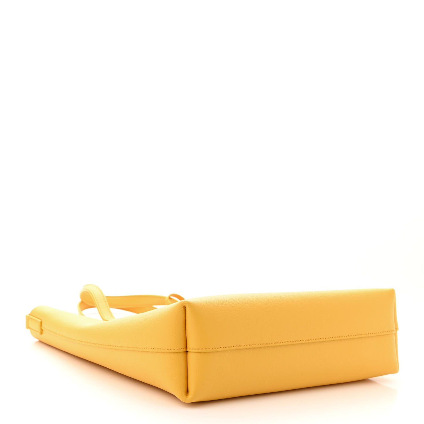 Calfskin Toy Shopping Tote Yellow