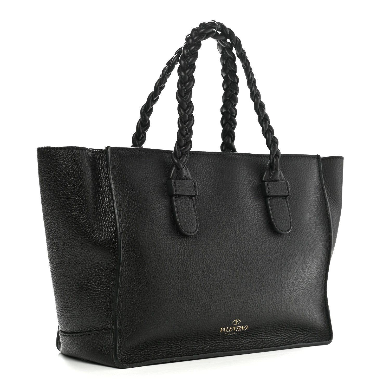 Valentino Garavani Grained Calfskin To Be Cool Tote Black 3 of 10
