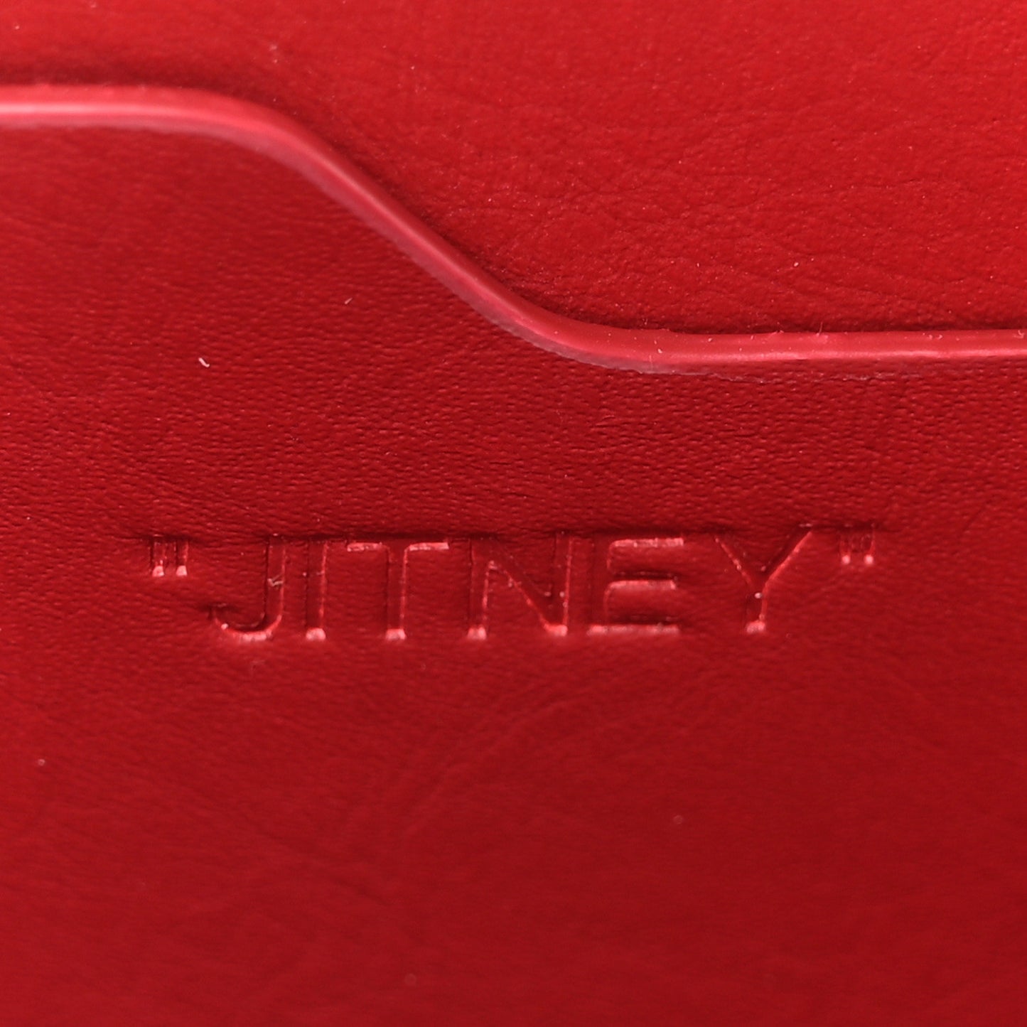 Calfskin 2.8 Jitney Bag Black