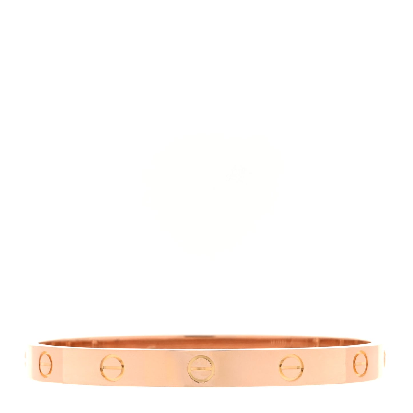 18K Pink Gold LOVE Bracelet 17