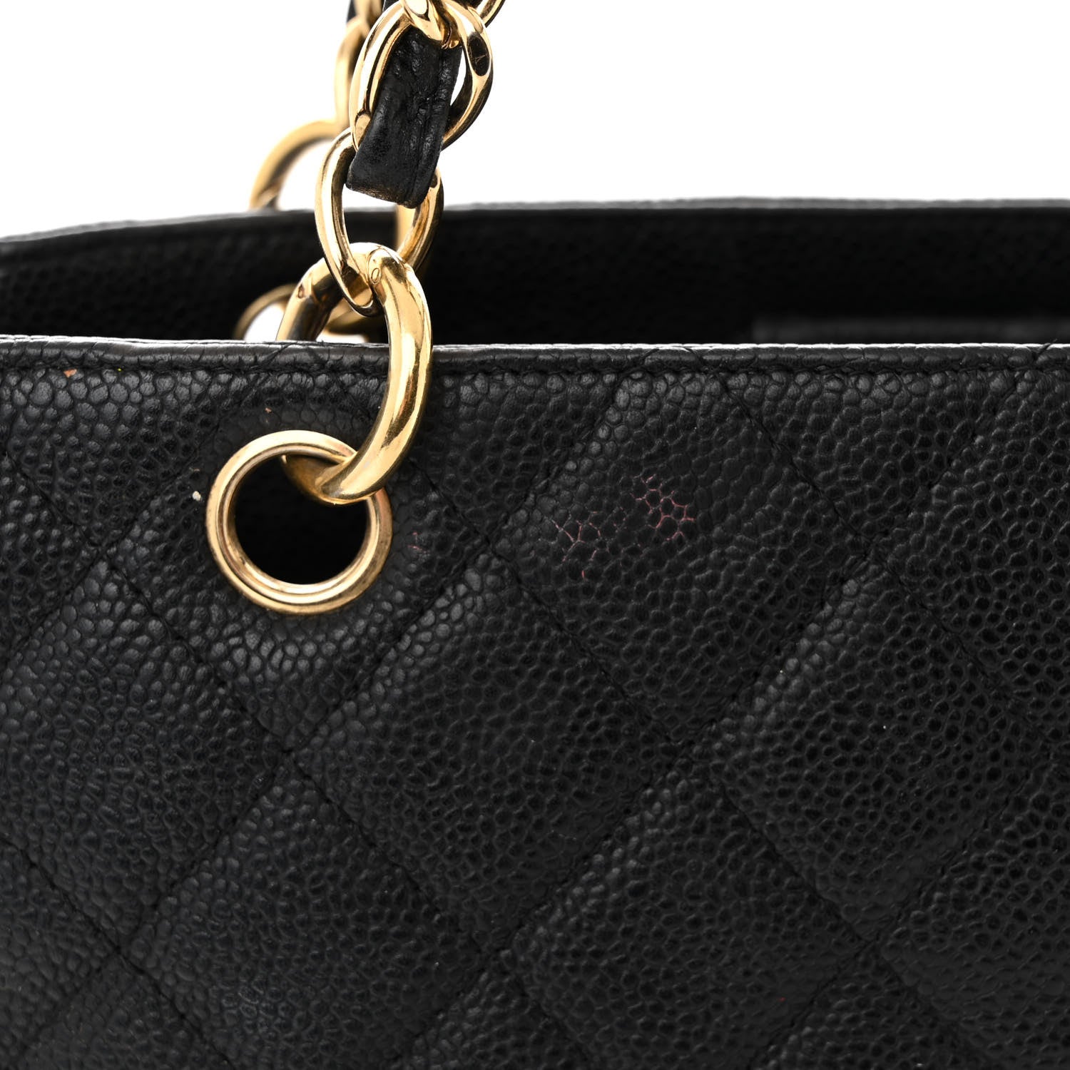Chanel Caviar Quilted Petit Shopping Tote PST Black 12 of 17