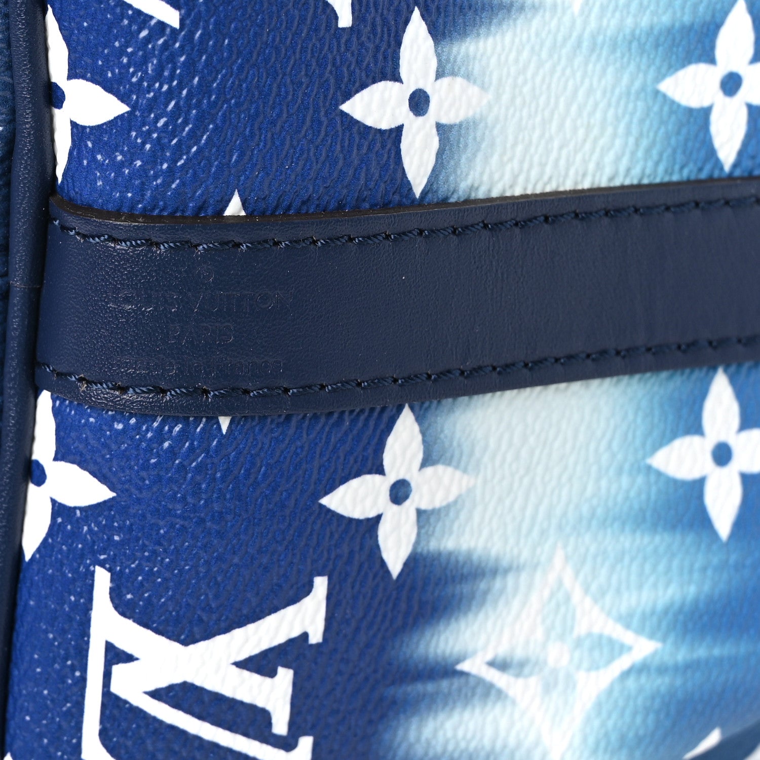 Louis Vuitton Monogram Escale Speedy Bandouliere 30 Blue 7 of 12