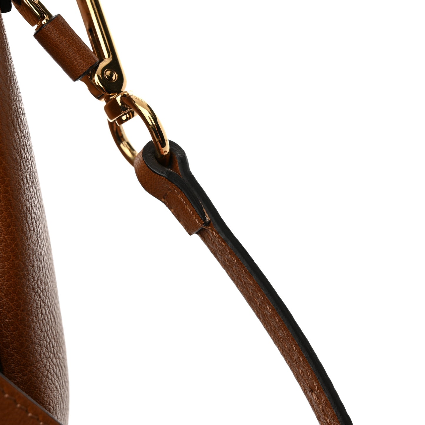 Suede Calfskin Medium Faye Backpack Tan