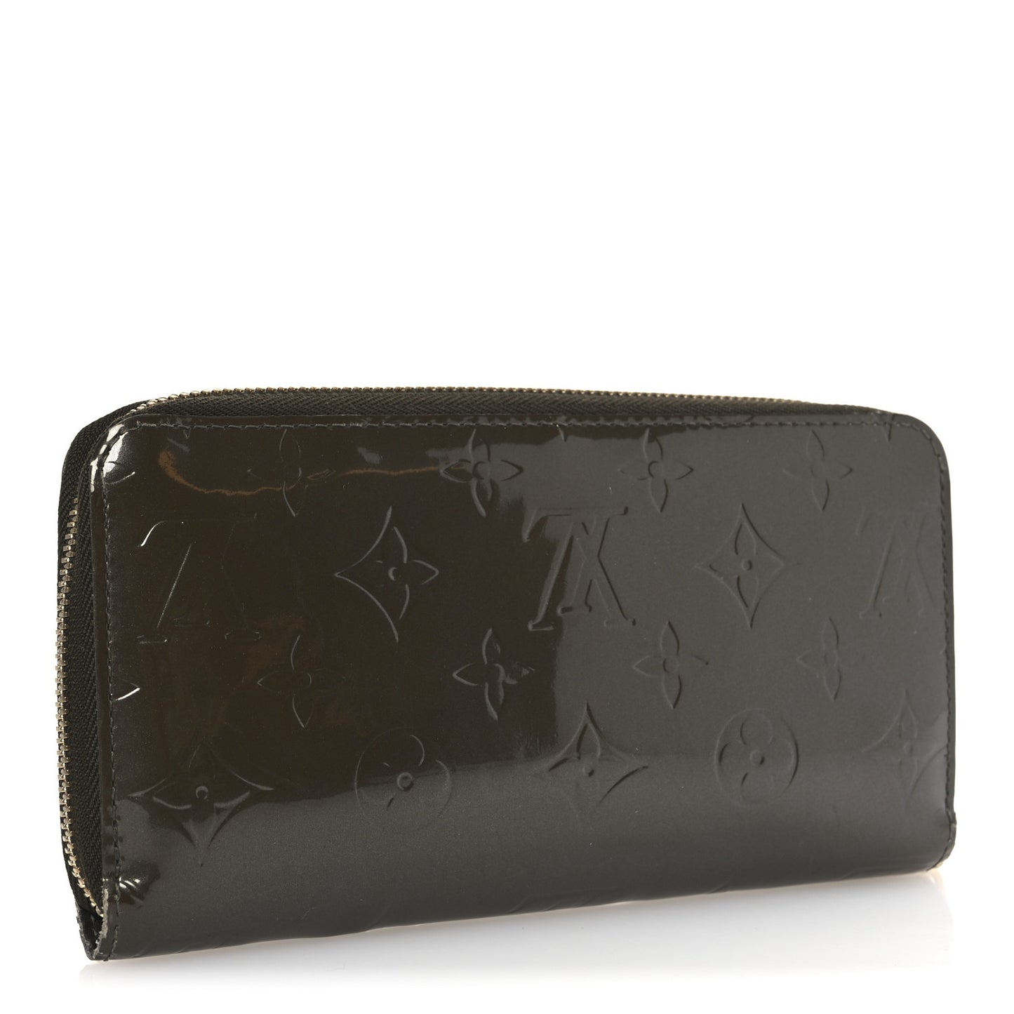 Vernis Zippy Wallet Vert Bronze