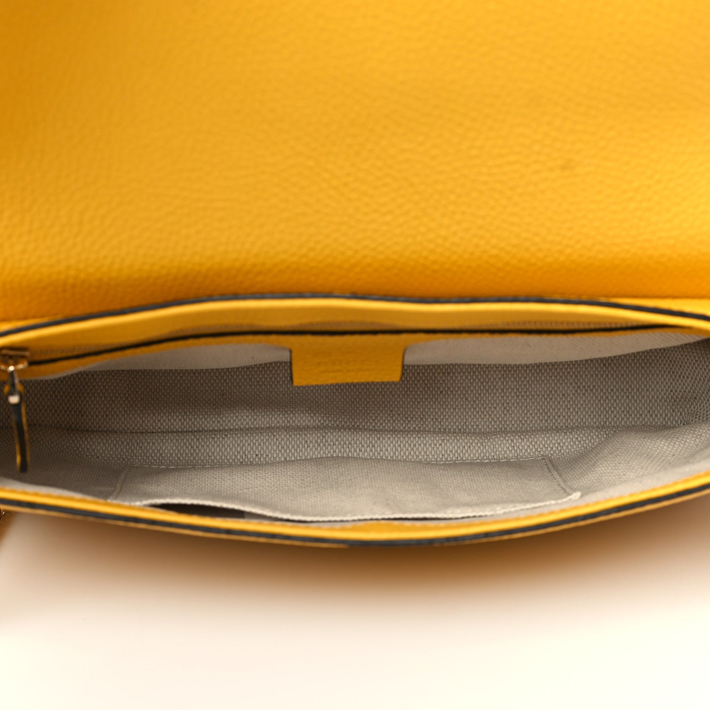 Cellarius Calfskin Medium Soho Flap Crossbody New Buttercup