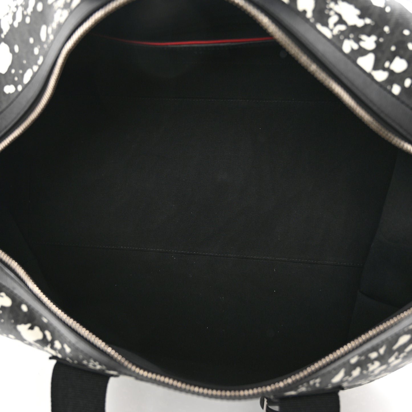 Homme Monogram Speckle Duffle Bag Grise