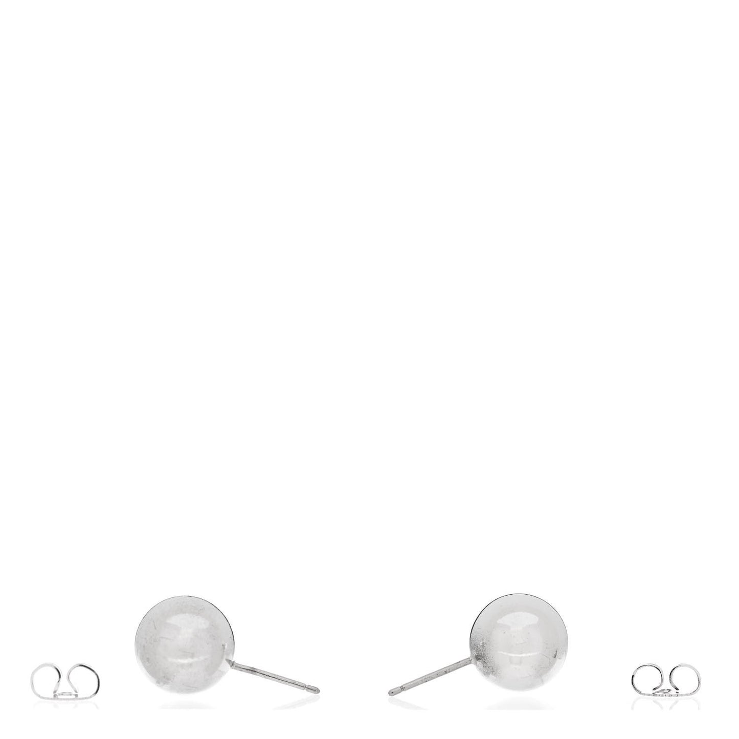 Sterling Silver 10mm Hardwear Ball Earrings
