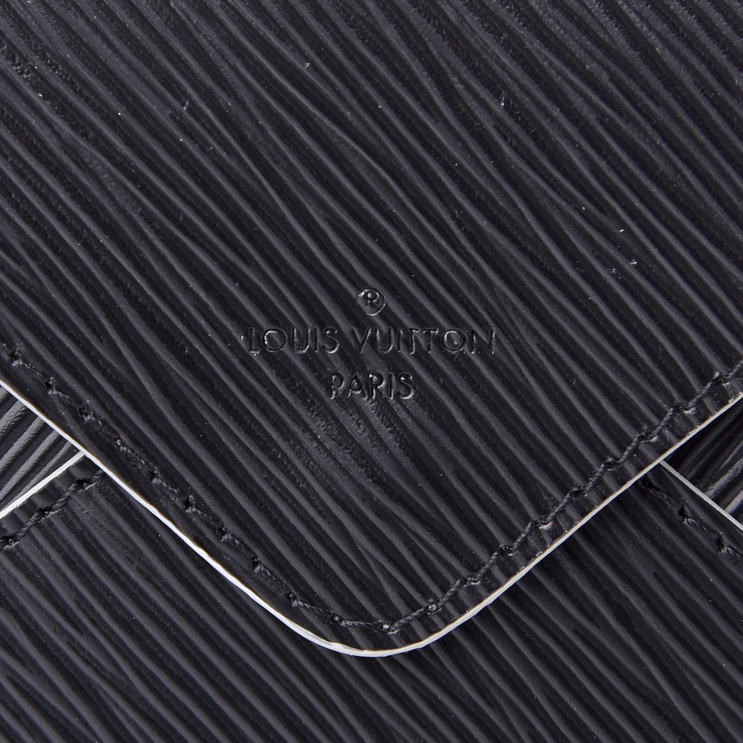 Epi Large Kirigami Pochette Insert Black