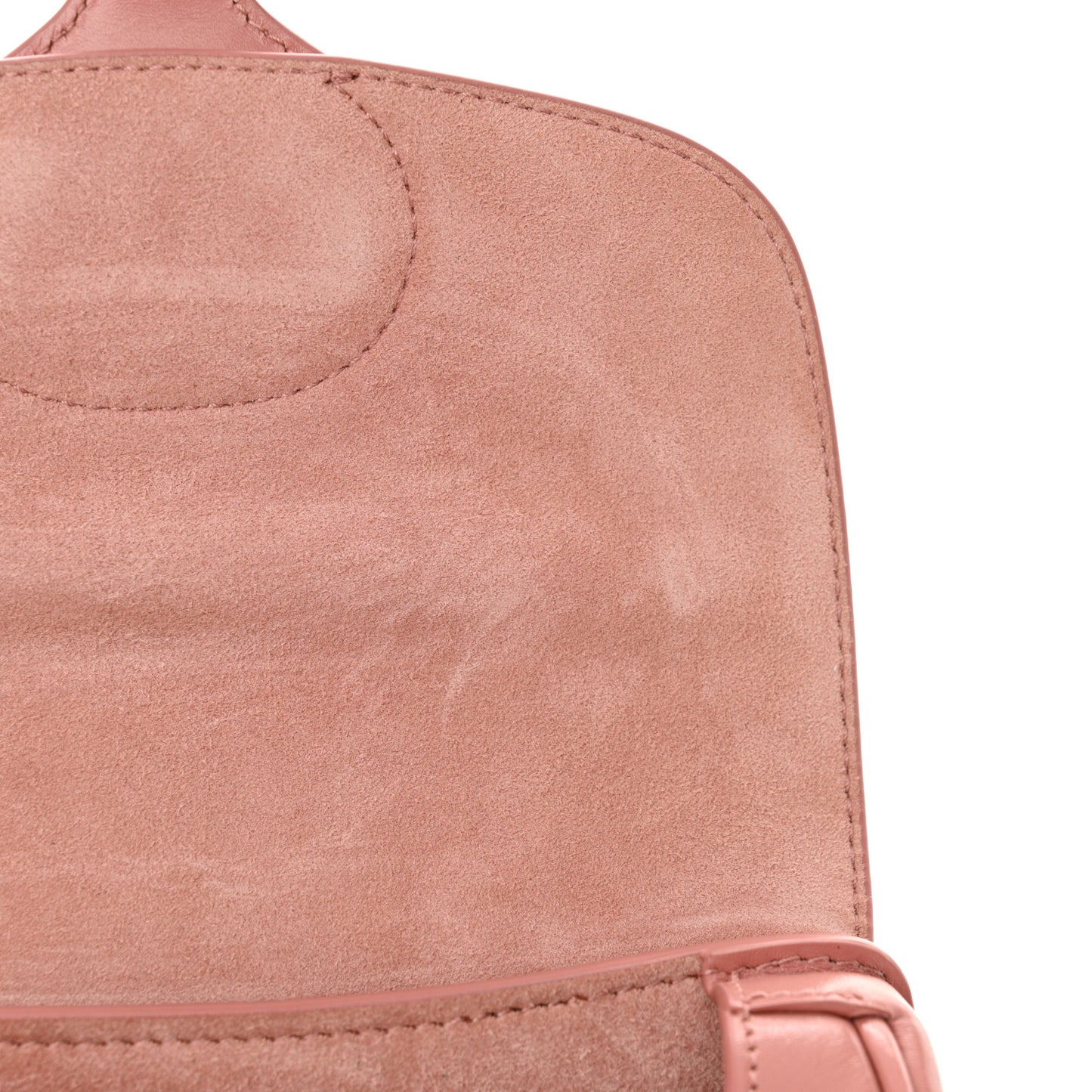 Box Calfskin Small Bobby Flap Dark Nude