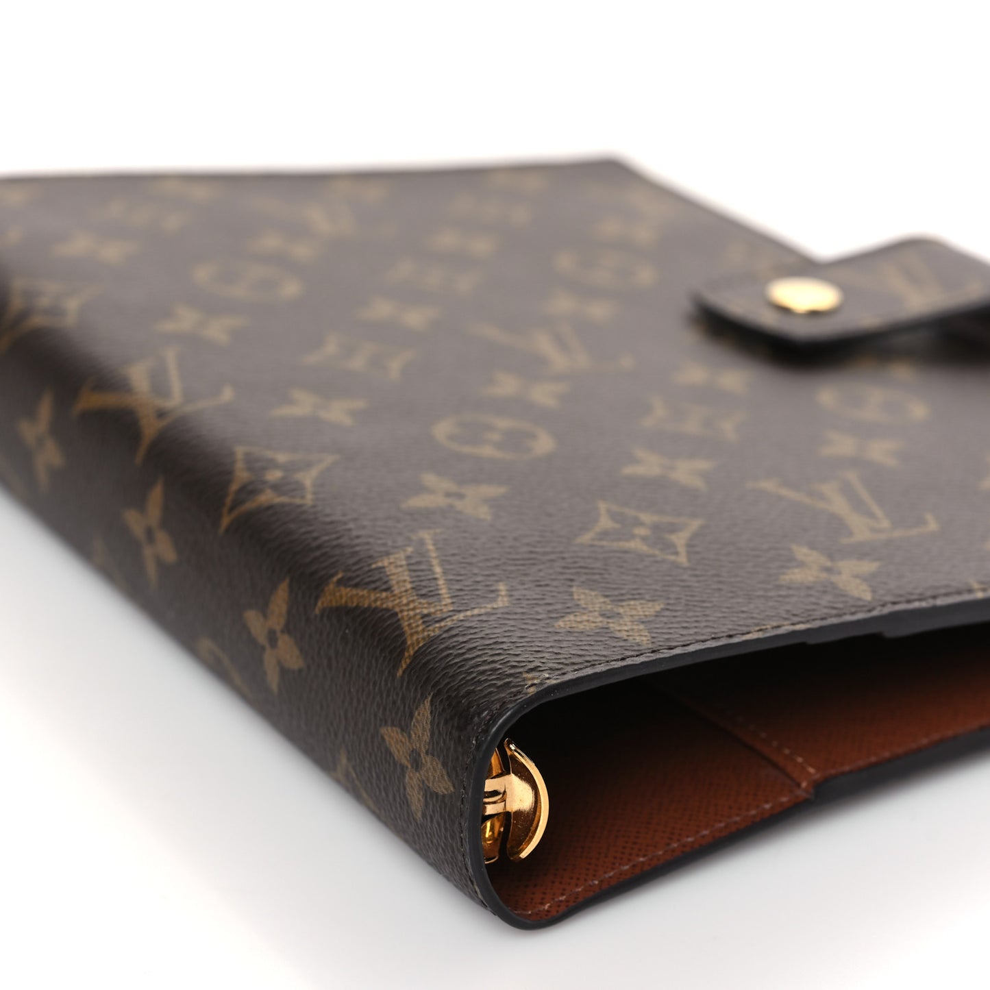 Monogram Large Ring Agenda Cover