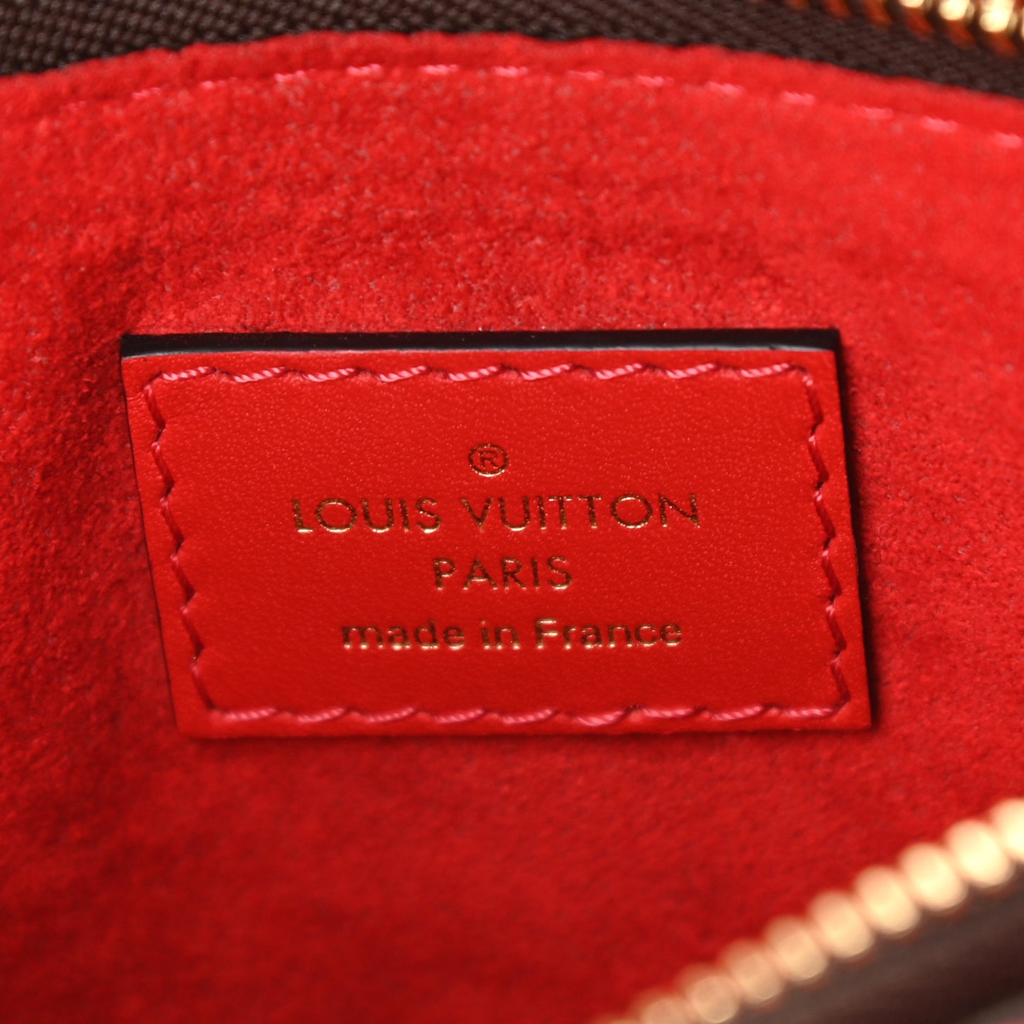 Monogram Flower Tote Coquelicot