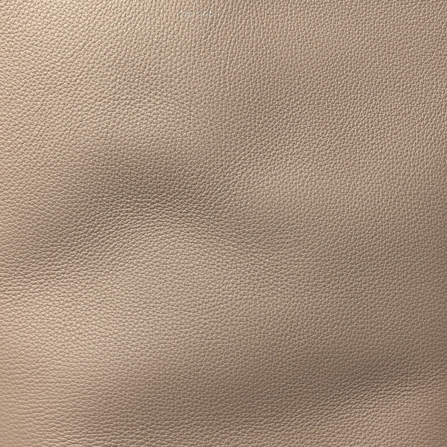 Grained Calfskin Large N/S Park Tote Dark Taupe