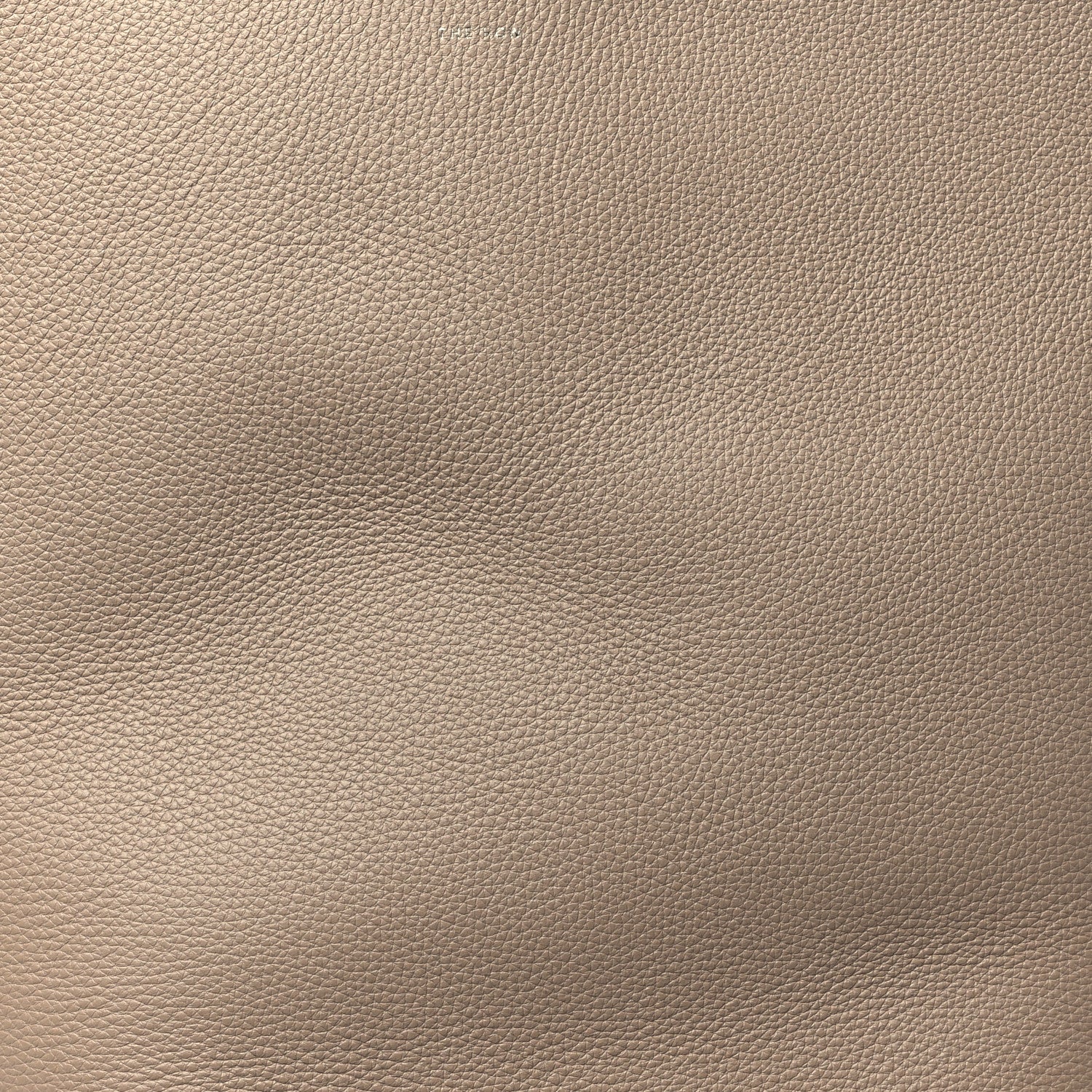 The Row Grained Calfskin Large N/S Park Tote Dark Taupe 8 of 10