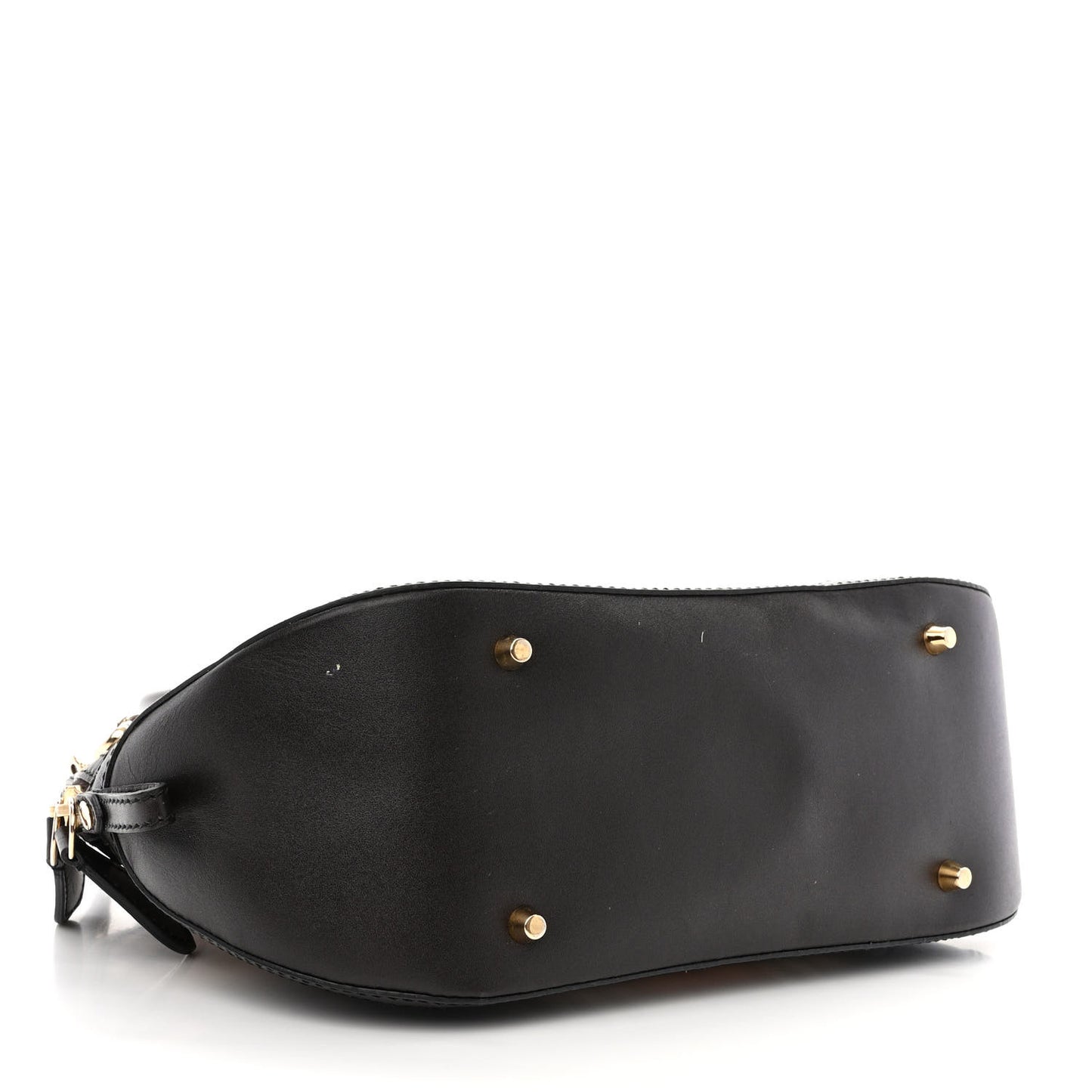 Haymarket Check Small Orchard Bowling Bag Chocolate