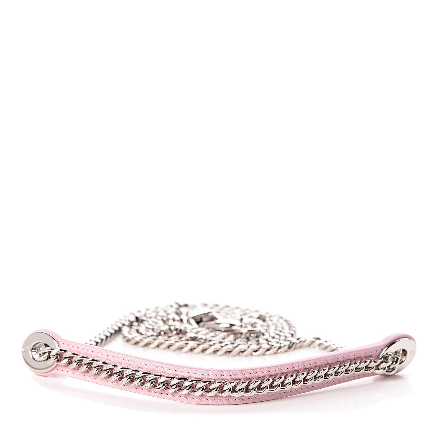 Christian Dior Lambskin Mini Lady Dior Chain Shoulder Strap Pink