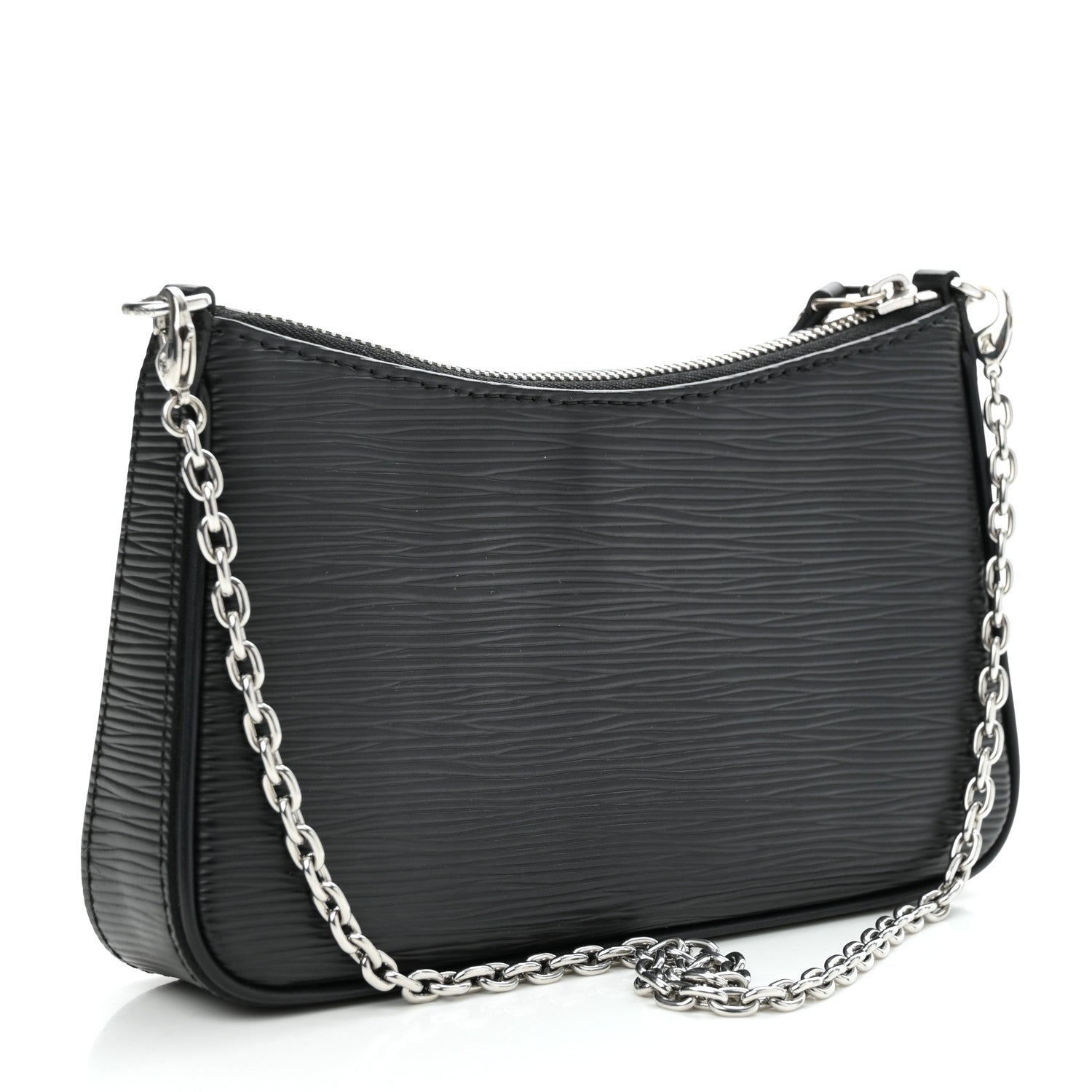 Louis Vuitton Epi Easy Pouch On Strap Black 3 of 8