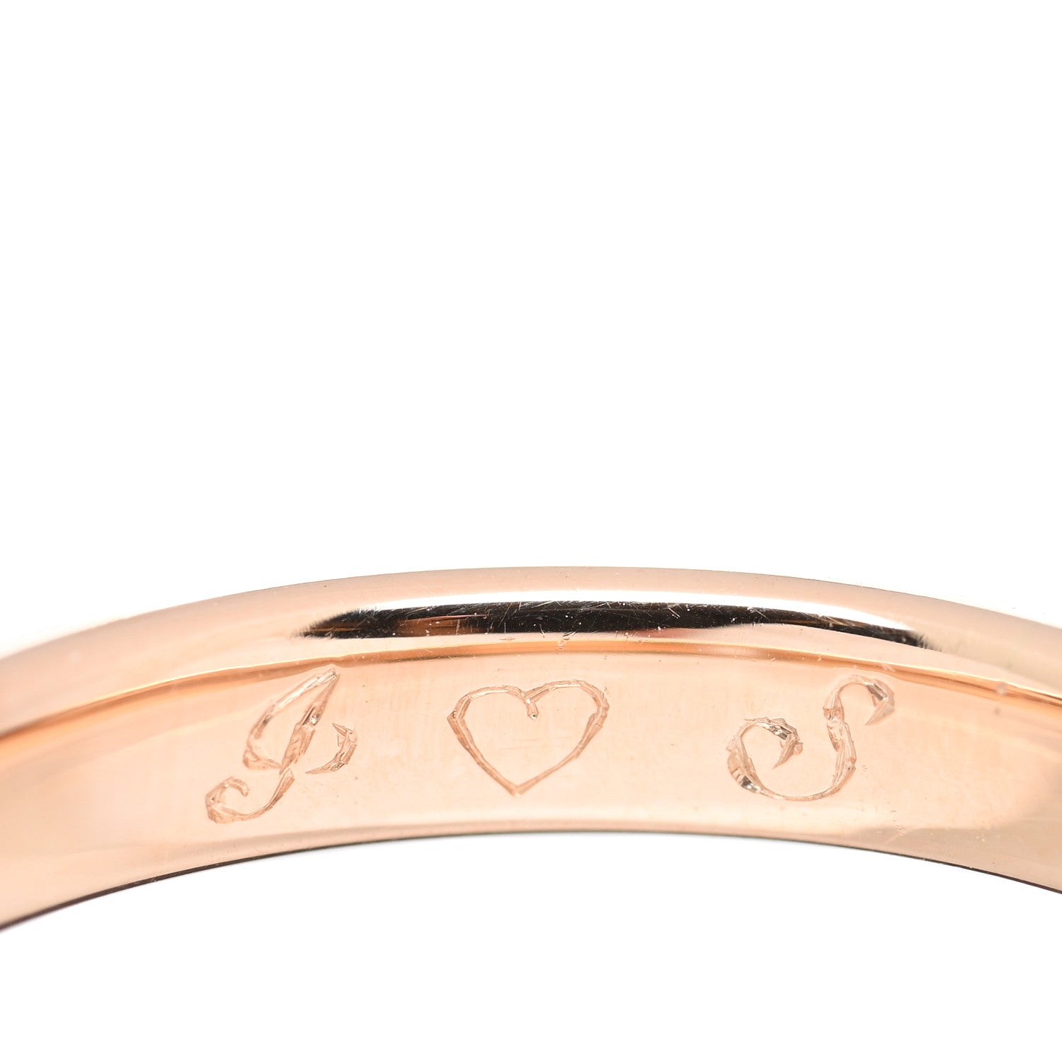 Tiffany 18K Rose Gold Diamond Charles Setting Satin Finish Ring 47 4 5 of 5