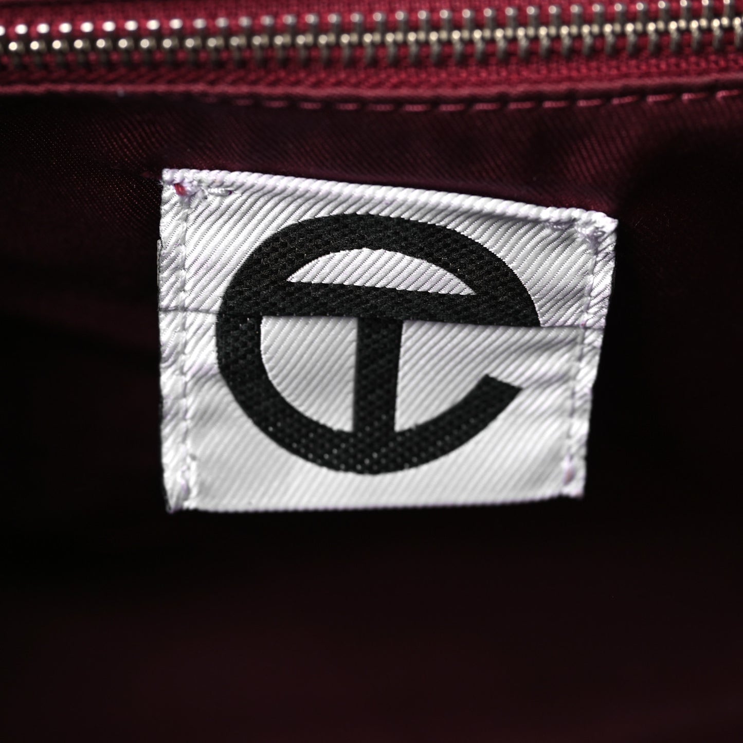 Vegan Leather Medium Shopping Bag Oxblood