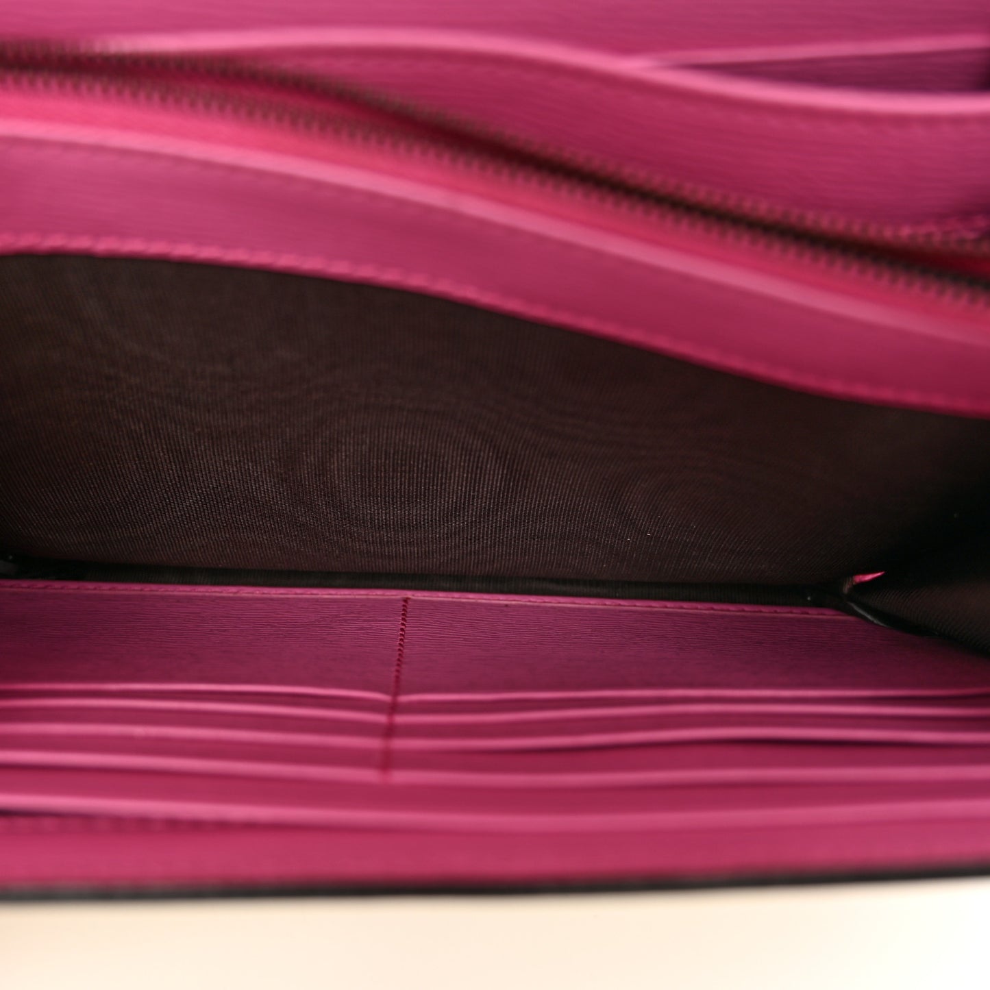 Calfskin Floral Print Mini Dionysus Chain Wallet Ivory Pink