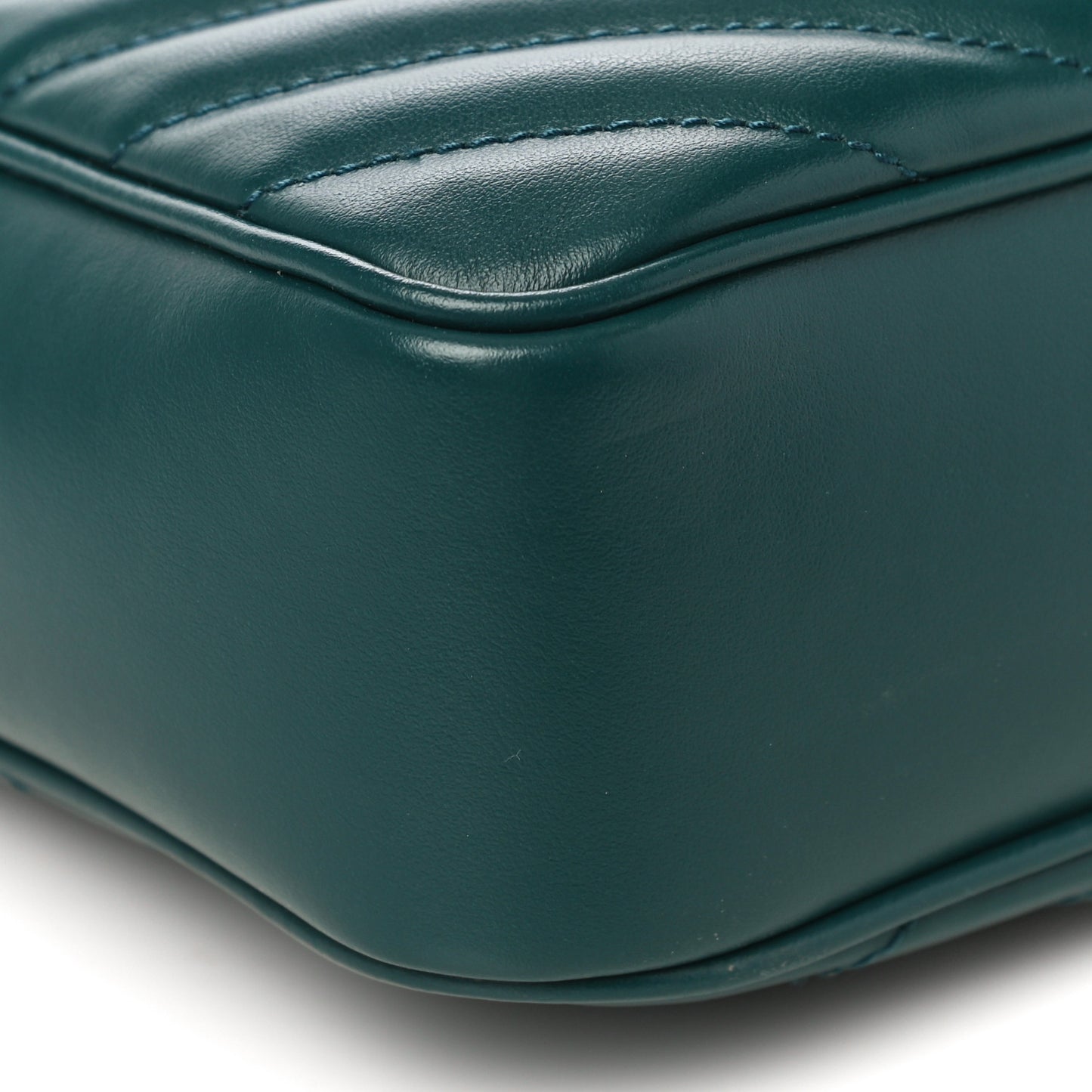 Calfskin Matelasse Monogram Lou Camera Bag Sea Turquoise