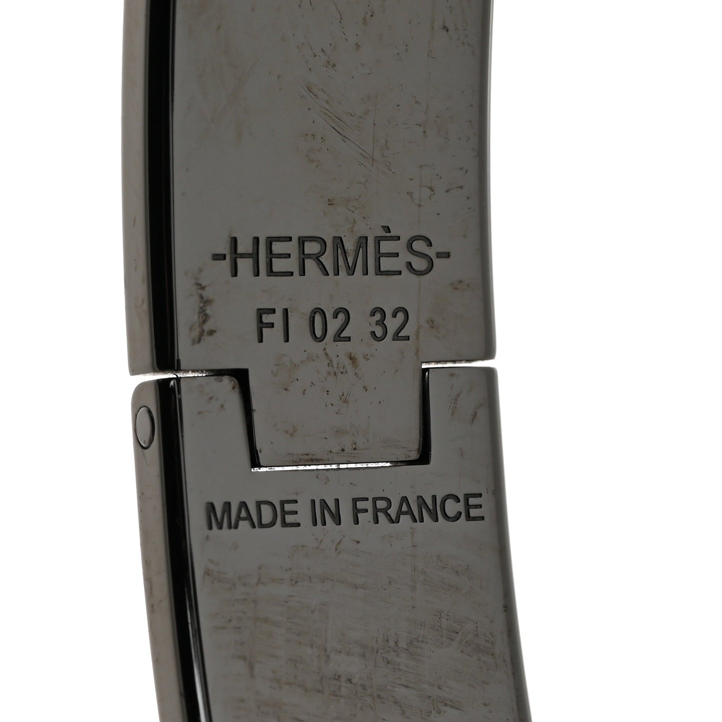 Matte Enamel Narrow Clic Clac HH Bracelet T6 So Black