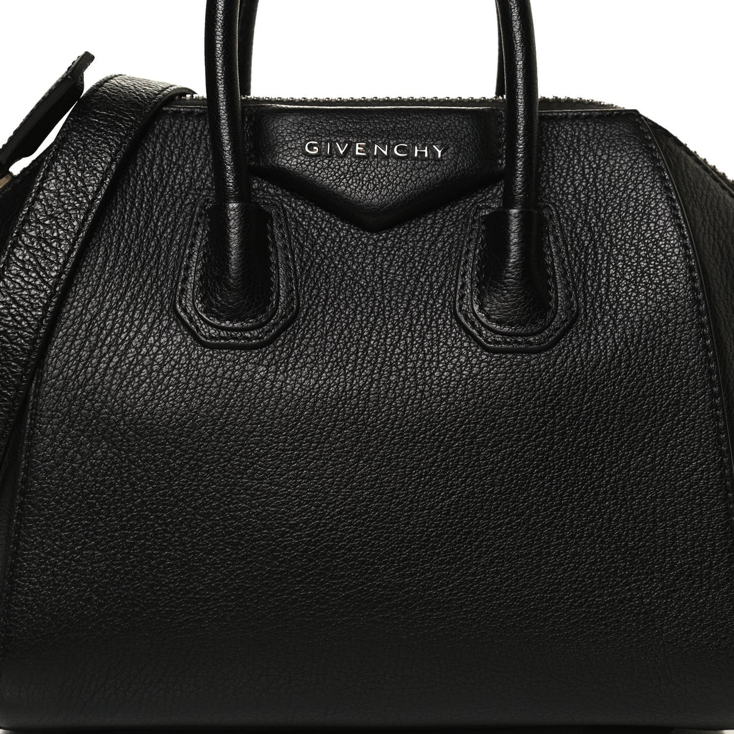 Sugar Goatskin Mini Antigona Black